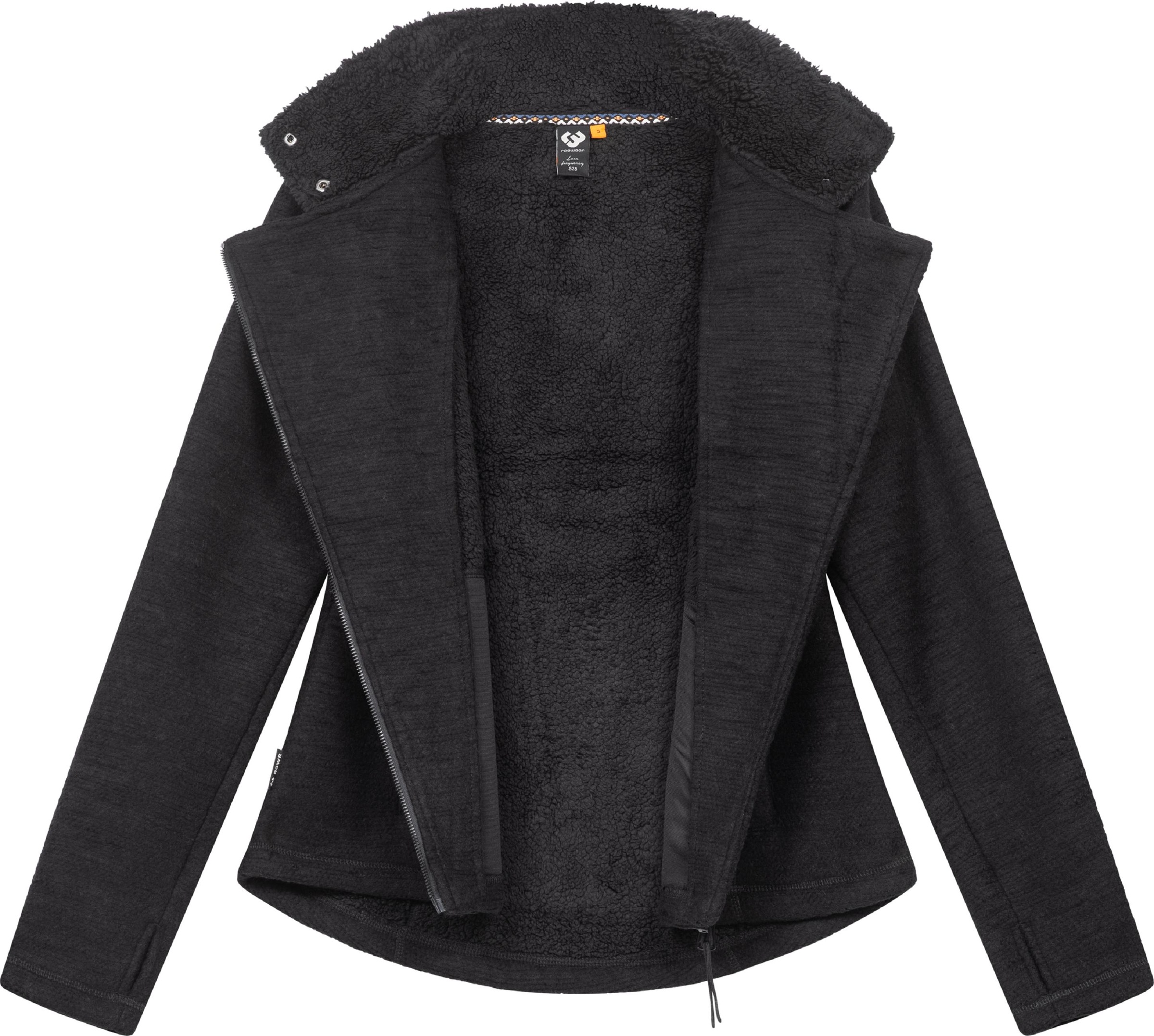 Ragwear Strickfleecejacke »Strickfleecejacke Saskie Melange«