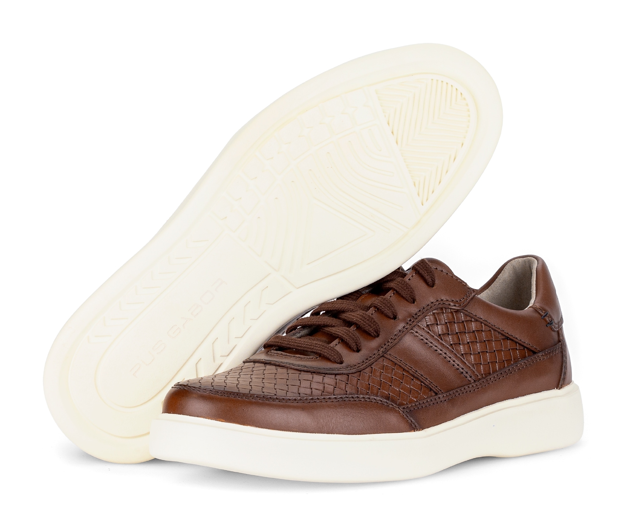 Pius Gabor Sneaker  , Freizeitschuh, Halbschuh, Schnürschuh im Used Look, Weite G