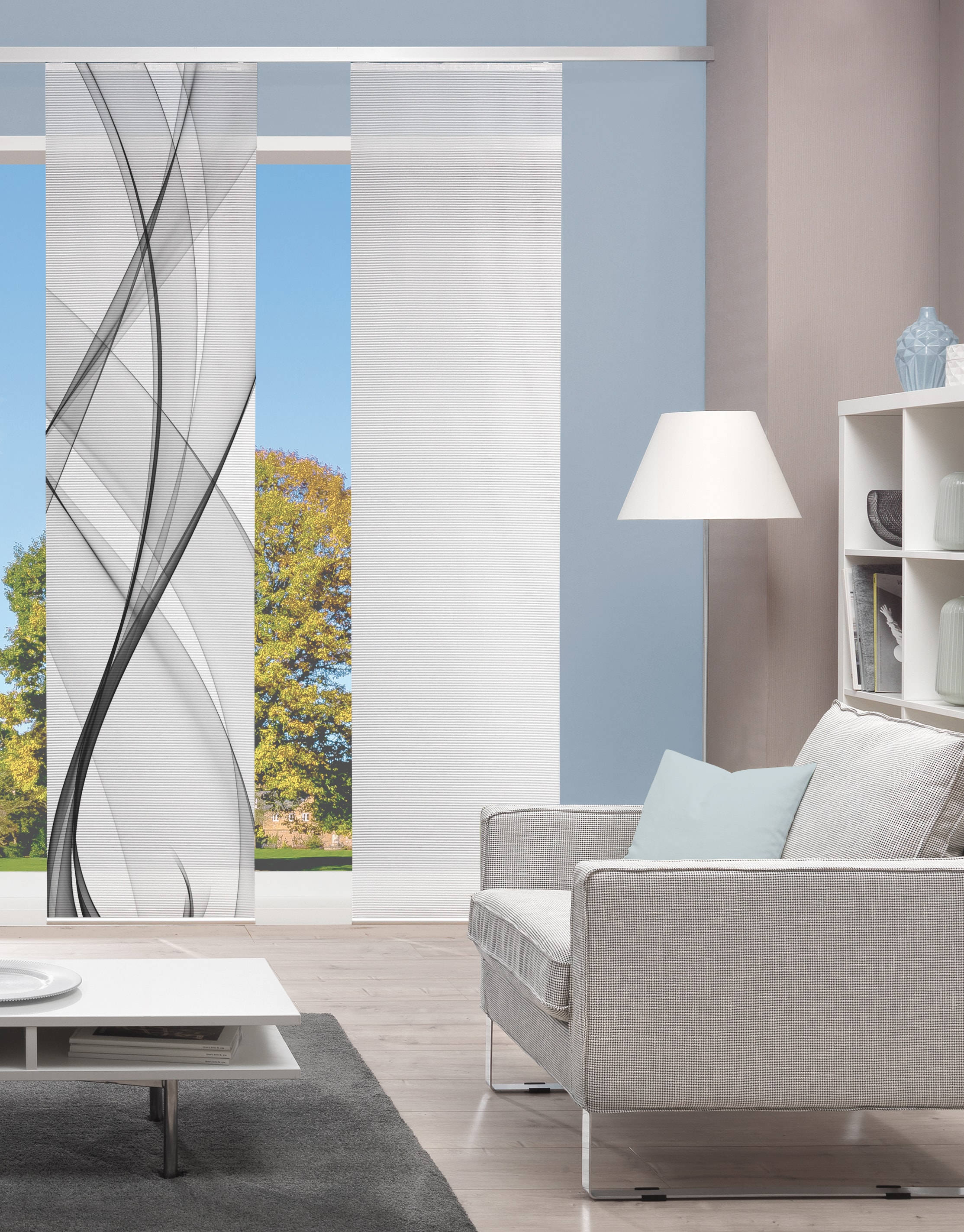 Vision Schiebegardine »PACOLIA« Paneelwagen 1 Stk. tlg. SCHIEBEVORHANG, BAMBUS, DIGITALDRUCK