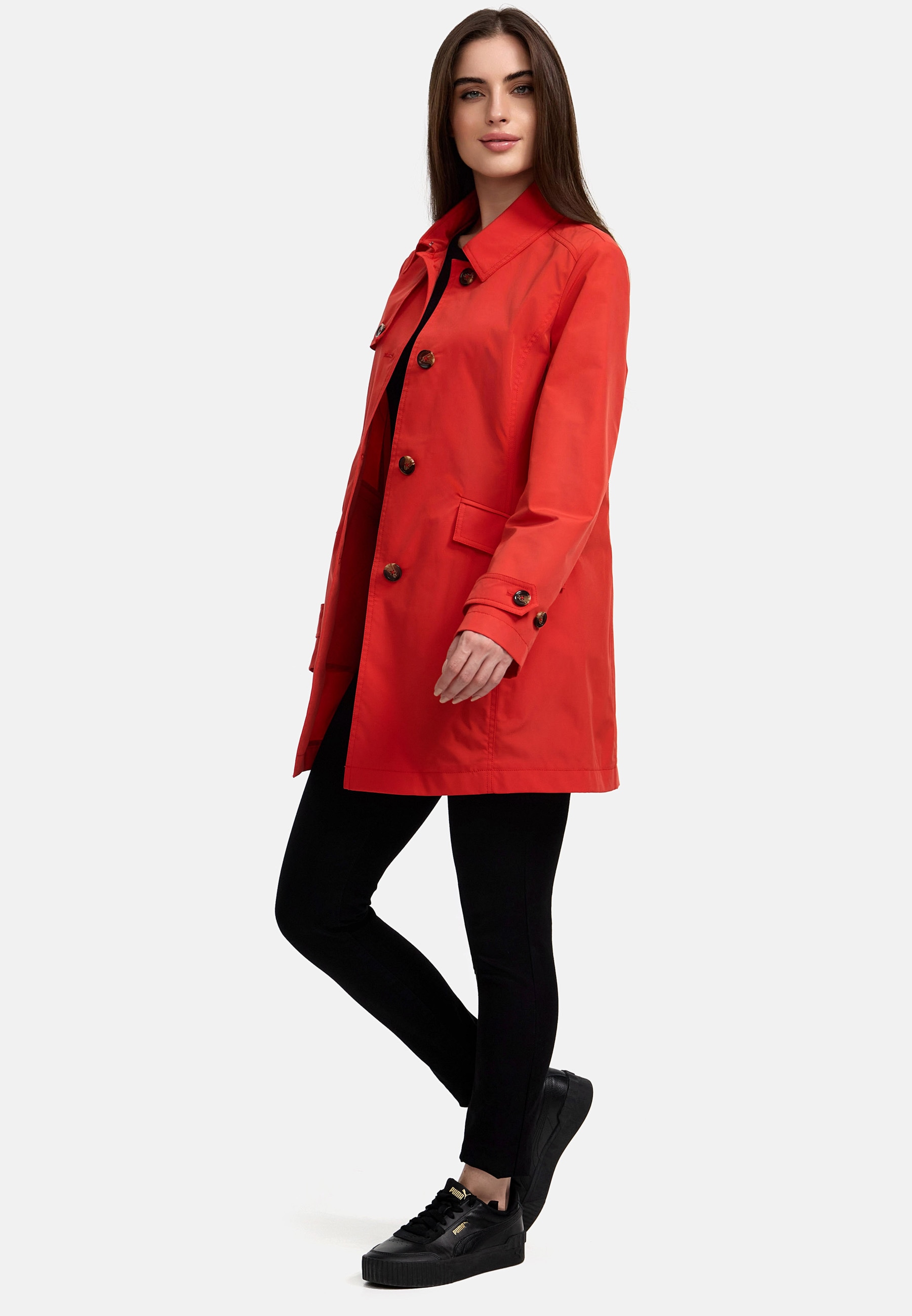 MANISA Trenchcoat, mit Koller