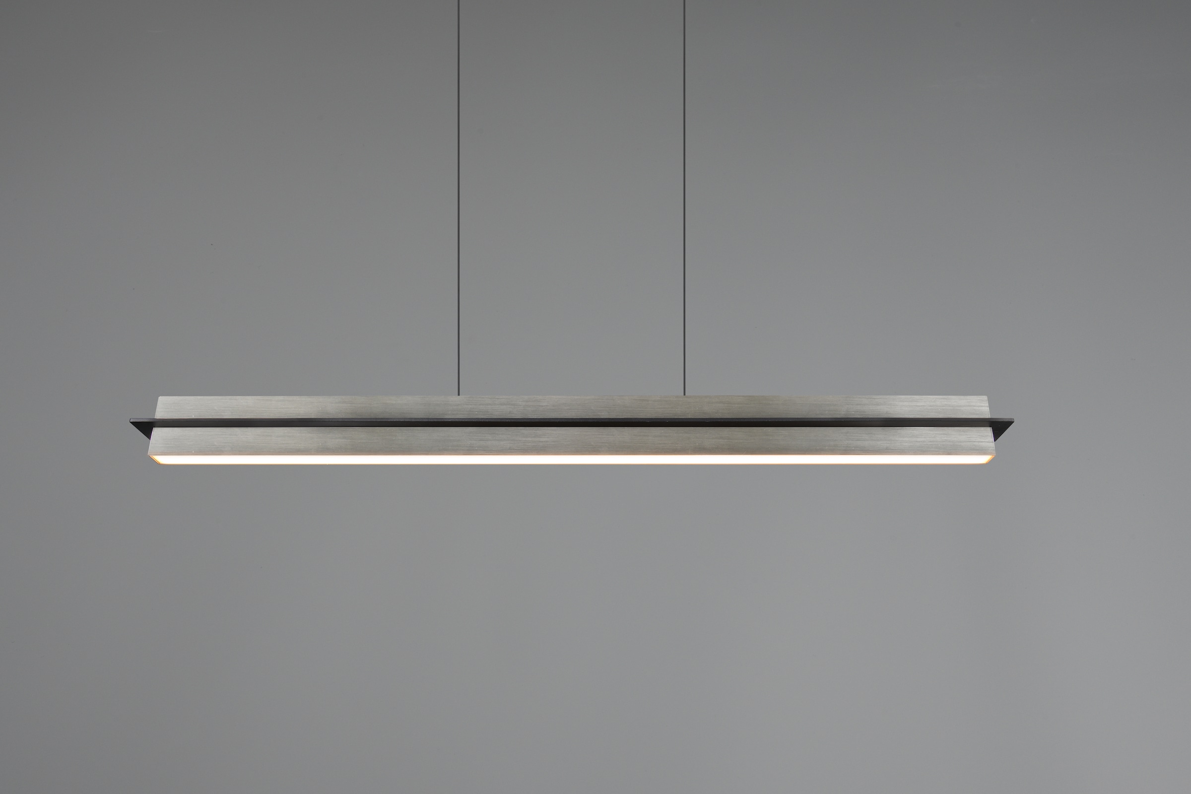 TRIO Leuchten LED Pendelleuchte »EMERSON, LED Hängeleuchte höhenverstellbar, 4-Stufen Touch Dimmer« LED-Board 1 Stk. Farbwechsler | warmweiß - kaltweiß Lichtfarbe einstellbar 2700-5000K warm- bis kaltweiß, Höhe max 150 cm