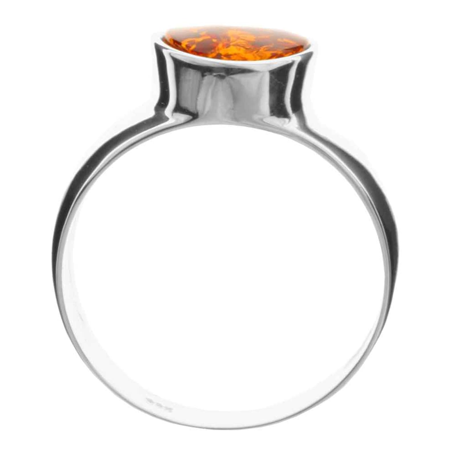 OSTSEE-SCHMUCK Fingerring »- Aletta - Silber 925/000 - Bernstein«