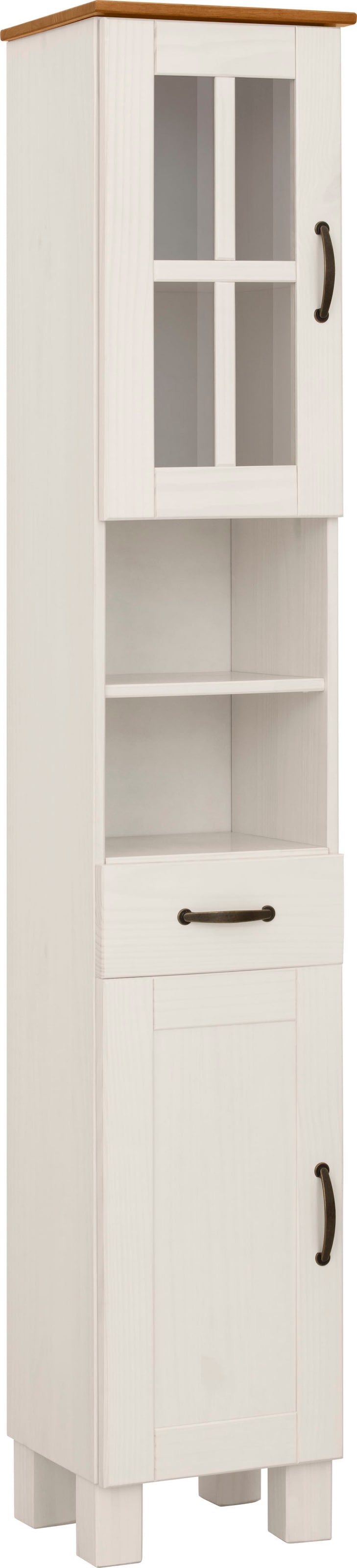 Hochschrank »Rodby«, FSC®-zertifiziertes Massivholz, Breite 33cm, Höhe 180cm