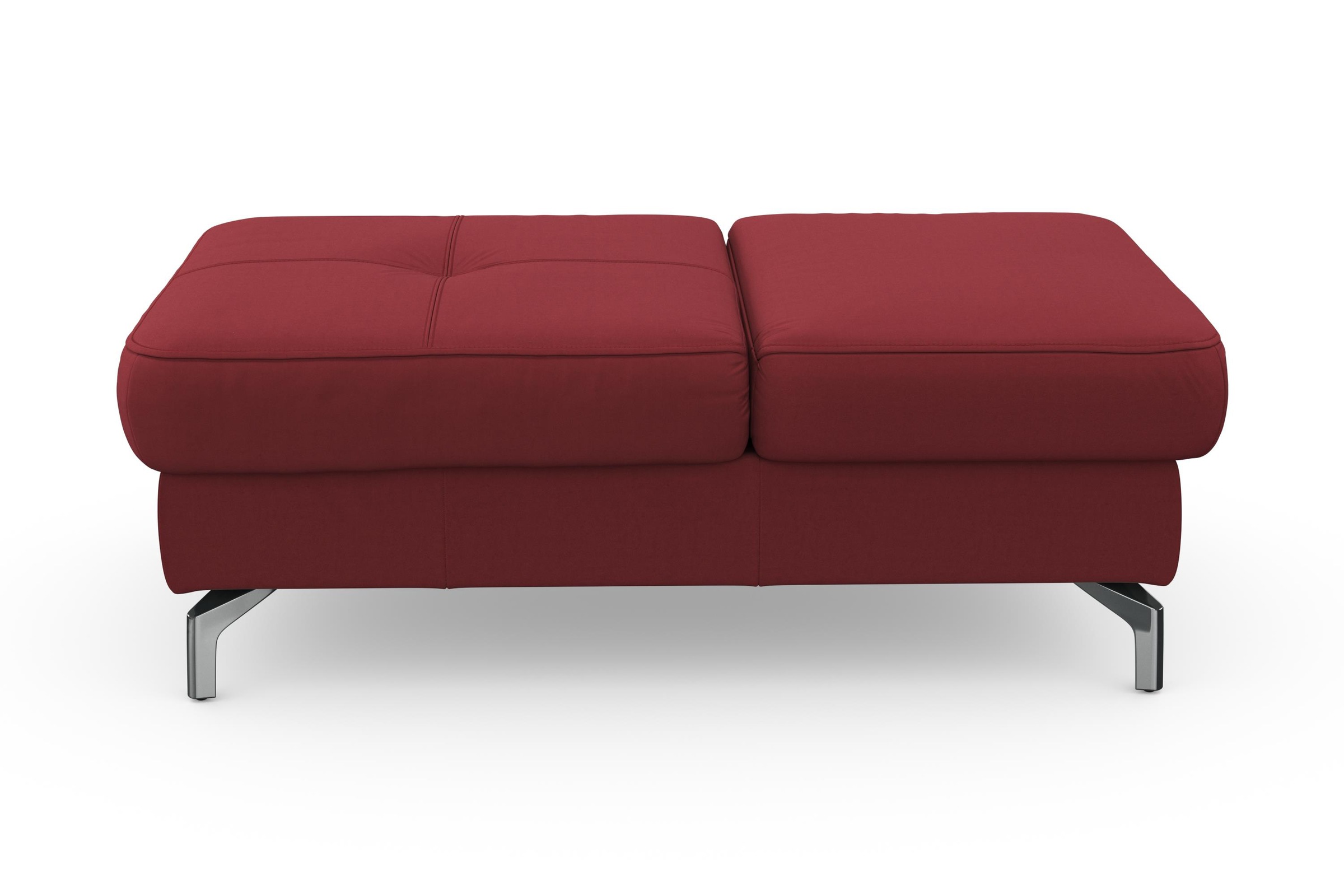 sit&more Hocker »Bendigo«, mit Klappfunktion, Bodenfreiheit 12 cm, wahlweise in 2 Fußfarben