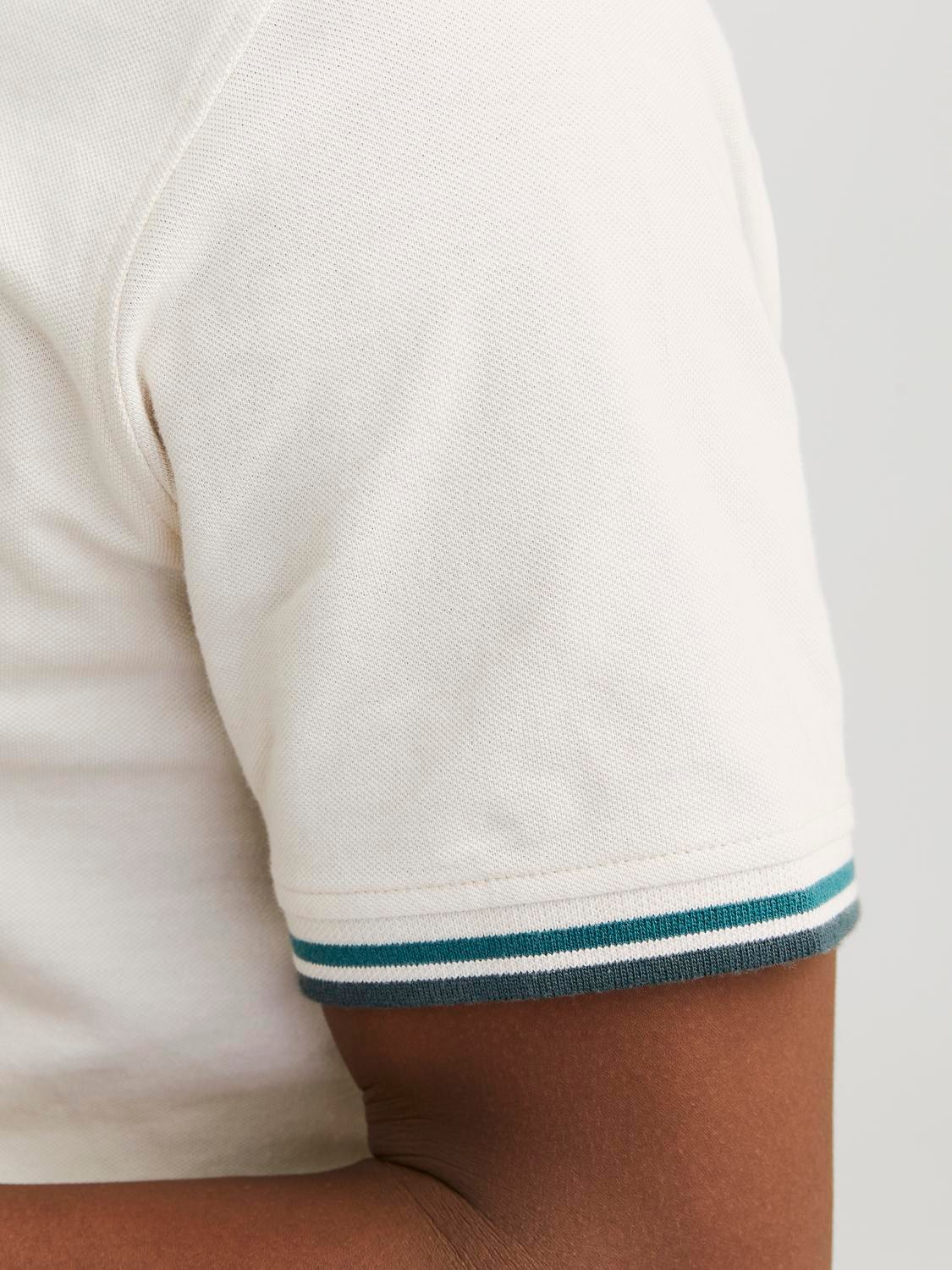 Jack & Jones Poloshirt »JJEPAULOS POLO SS NOOS«, mit Logo Stickerei