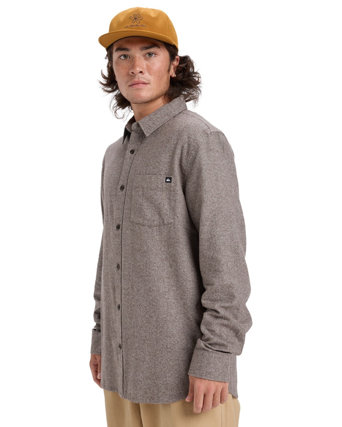 Quiksilver Langarmhemd »Motherfly Heather«