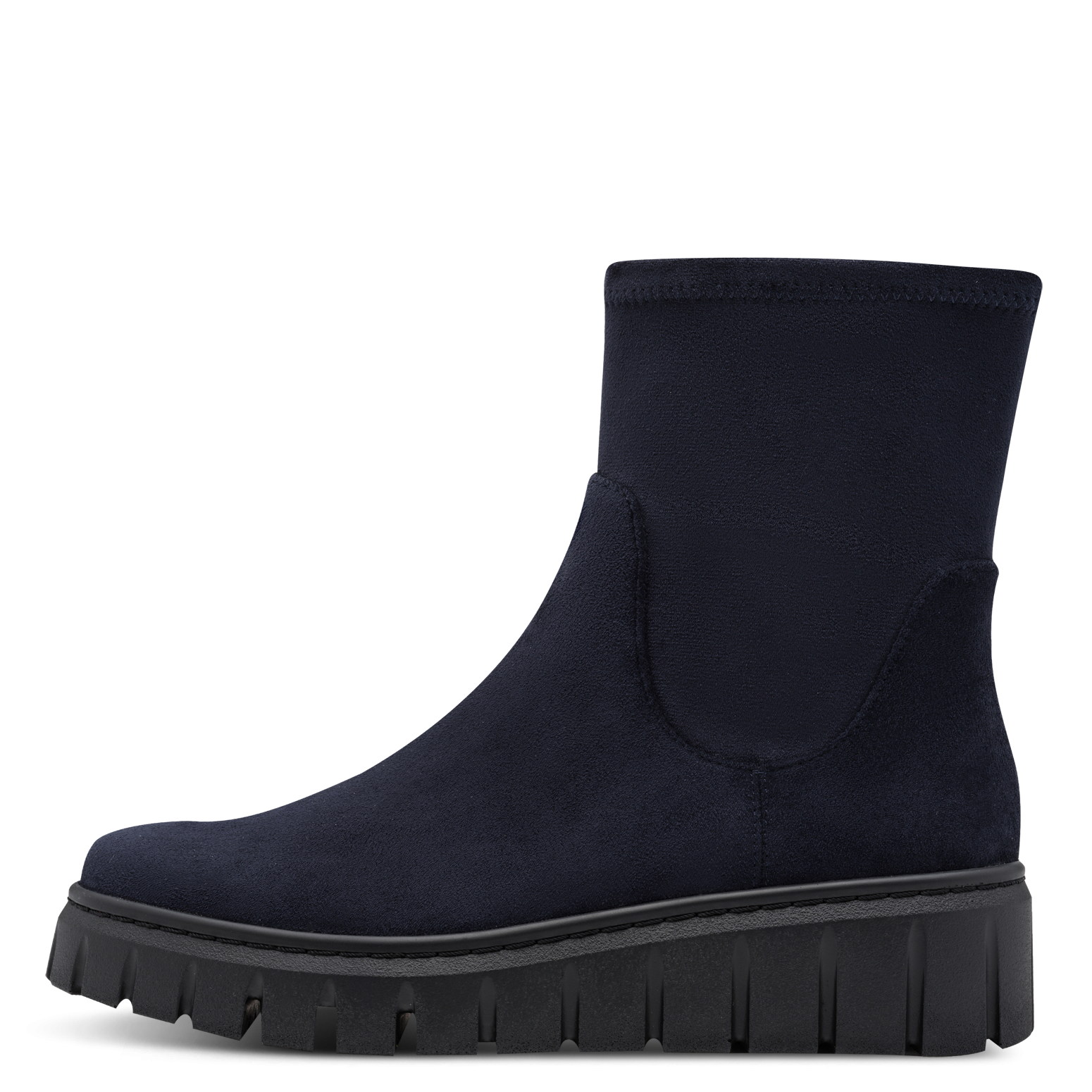 MARCO TOZZI Keilstiefelette  Plateau, Boots mit elastischem Stretch-Schaft