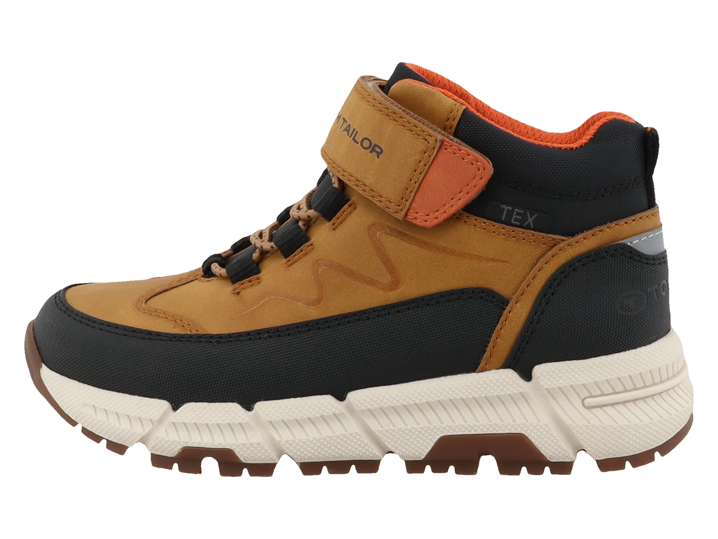 TOM TAILOR Klettboot  Boots, Slip On-Sneaker mit reflektierenden Details