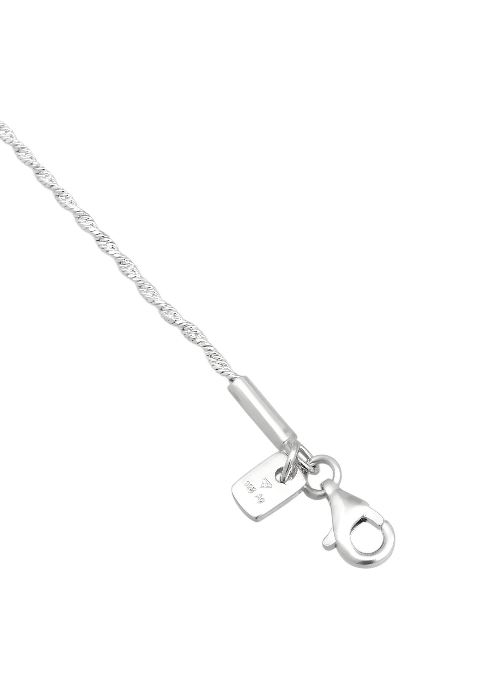 Kuzzoi Armkette »Armband Herren Kordelkette 925 Sterling Silber«