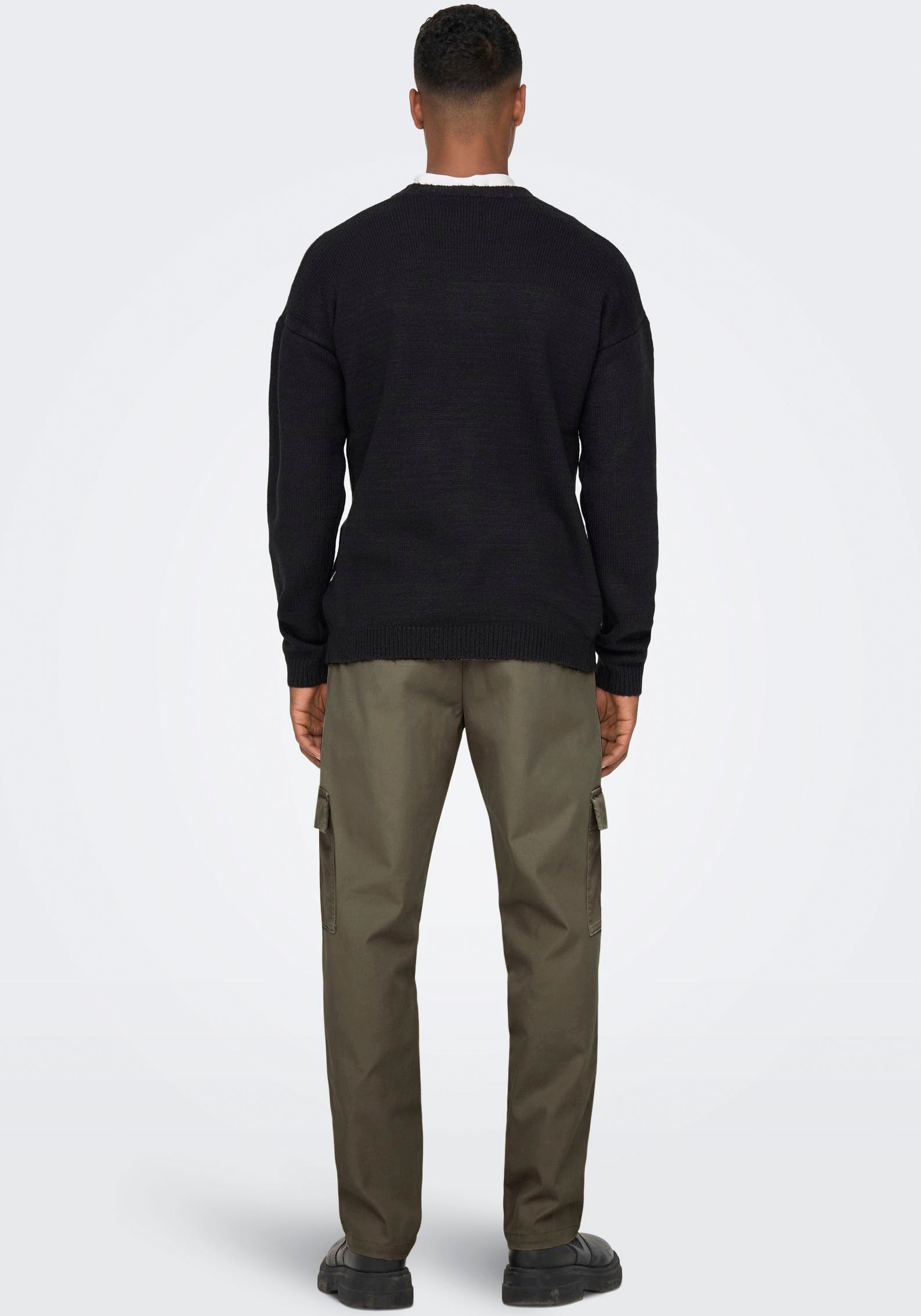 ONLY & SONS Cargohose »ONSEDGE-ED CARGO LOOSE PANT«