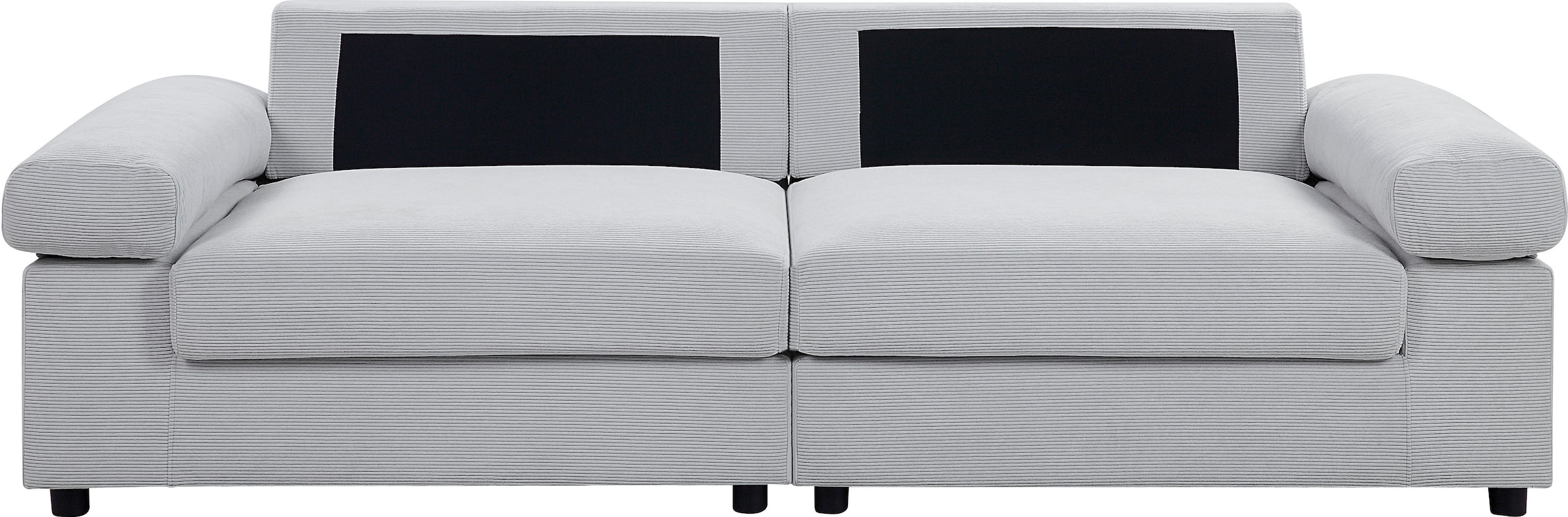 ATLANTIC home collection Big-Sofa »Bjoern«, mit Cord-Bezug, XXL-Sitzfläche, mit Federkern, frei im Raum stellbar