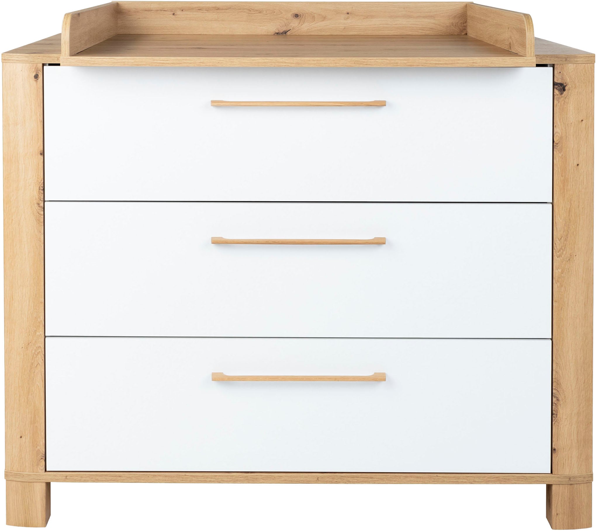 arthur berndt Babymöbel-Set »Babyzimmer Set »Marlon« 2-teilig«, (Spar-Set, 2 tlg., Kinderbett und Wickelkommode)