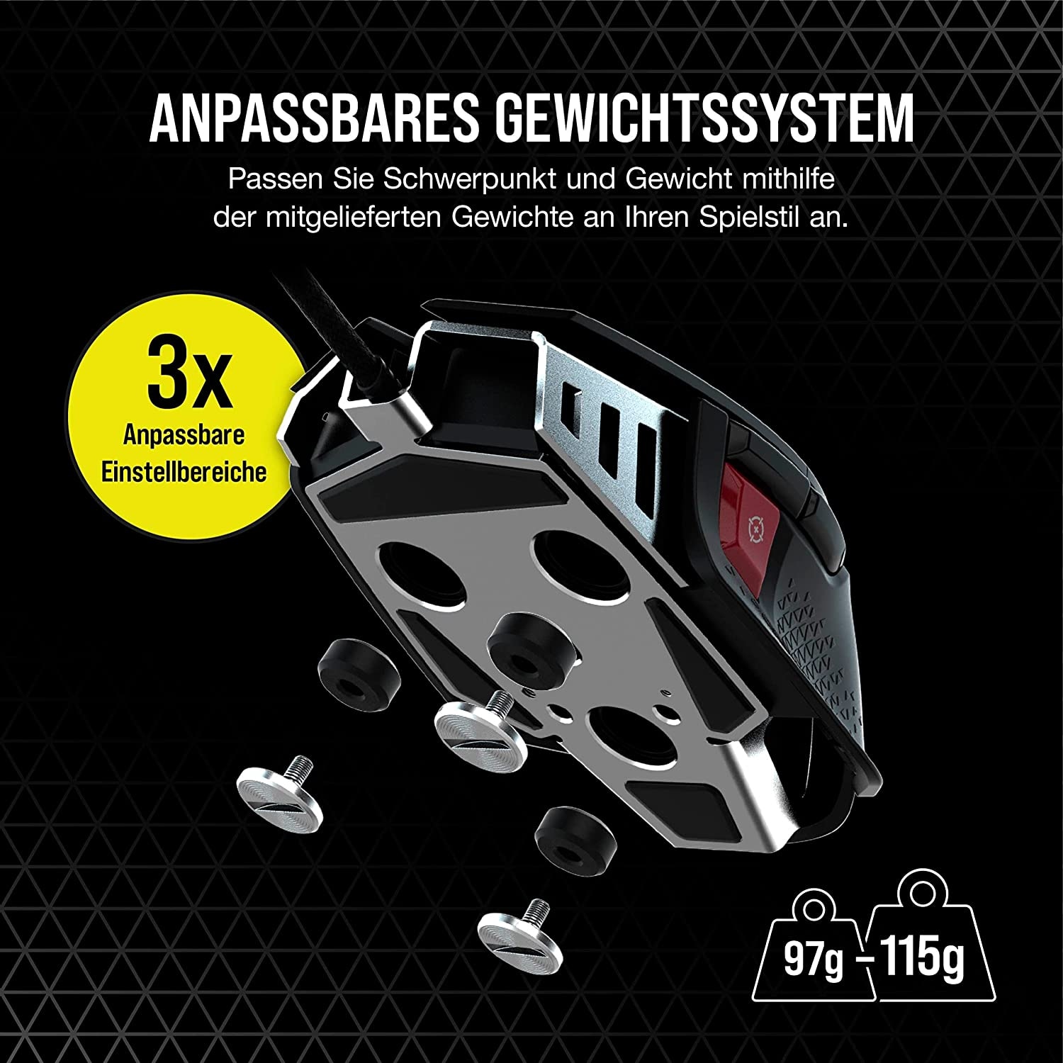 Corsair Gaming-Maus »M65 RGB ULTRA«, kabelgebunden