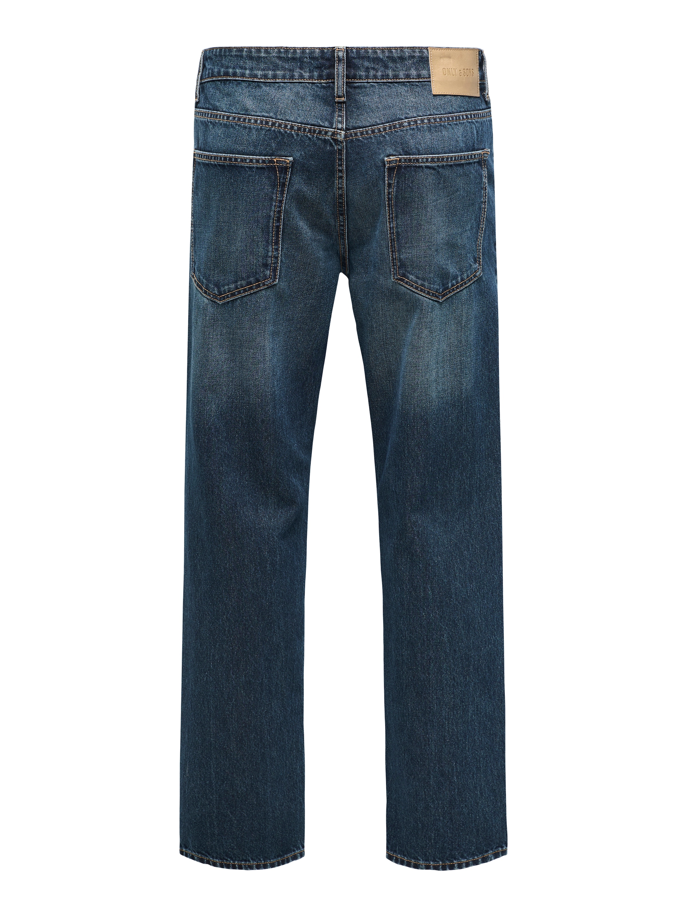 ONLY & SONS Straight-Jeans »ONSEDGE STRAIGHT DNM« Baumwolle, straight fit