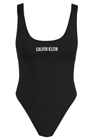 Calvin Klein Swimwear Badeanzug »Classic Plus«, mit hohem Beinausschnitt kaufen