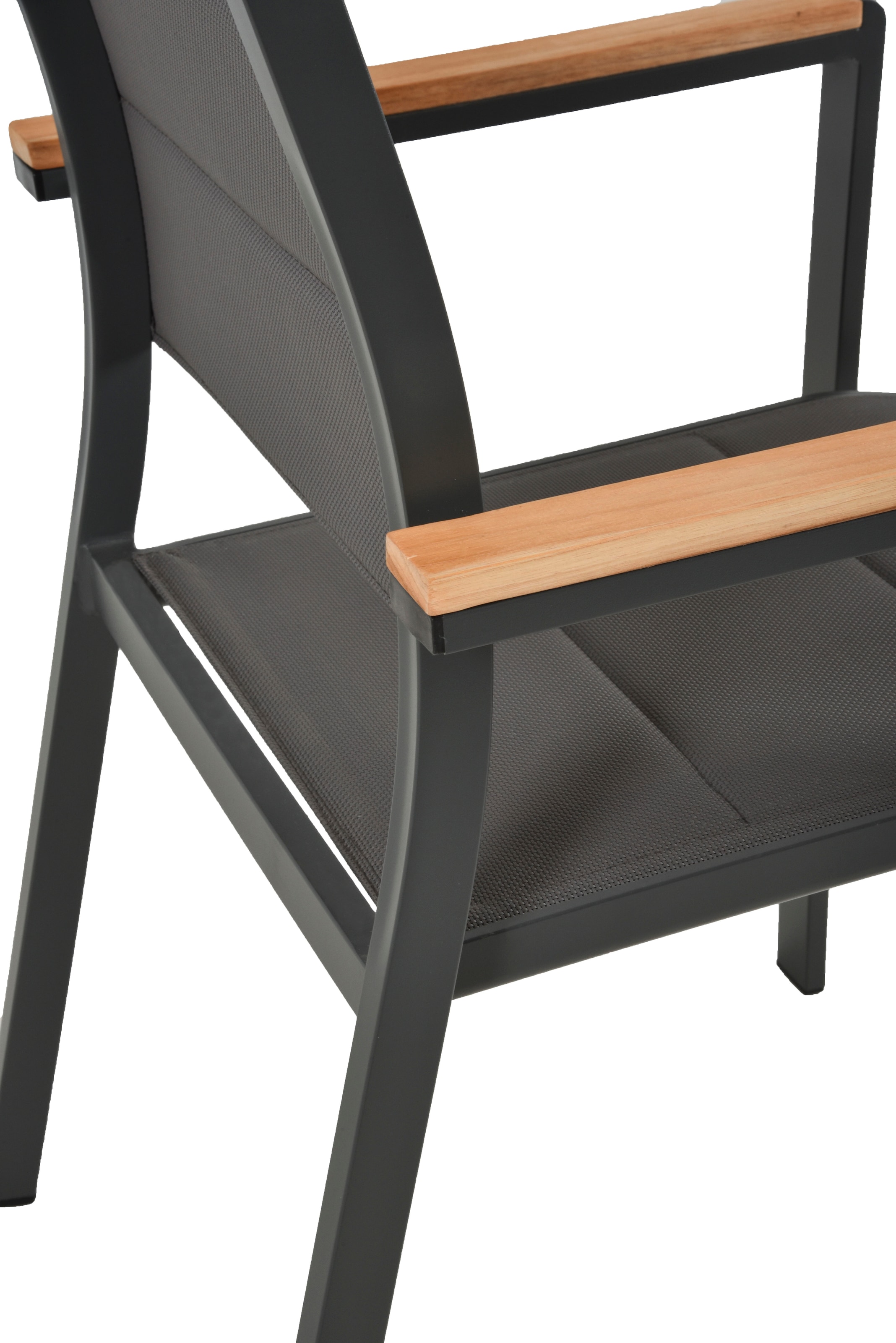 Garden Pleasure Garten-Essgruppe », Tischgruppe »RANA/DAVINA Set 01«« Set, 5 Stk. tlg. 4 Stühle (stapelbar), Tisch LxB: 202x100 cm