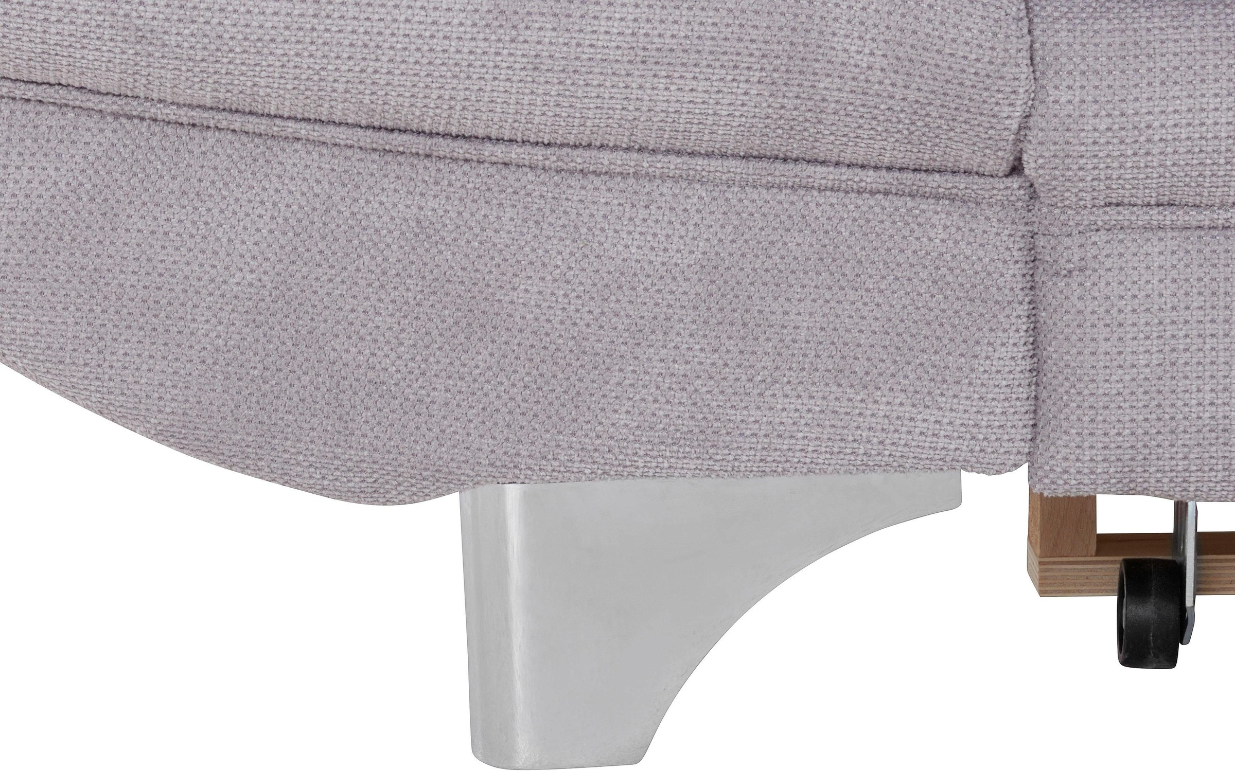 COTTA Polstergarnitur »Enterprise L-Form«, (Set), Set bestehend aus: Ecksofa mit Arm- & Kopfteilverstellung & Hocker