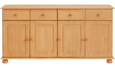 Sideboard »Mette«, aus massivem Kiefernholz, in weiteren Farbvarianten, Breite 156 cm