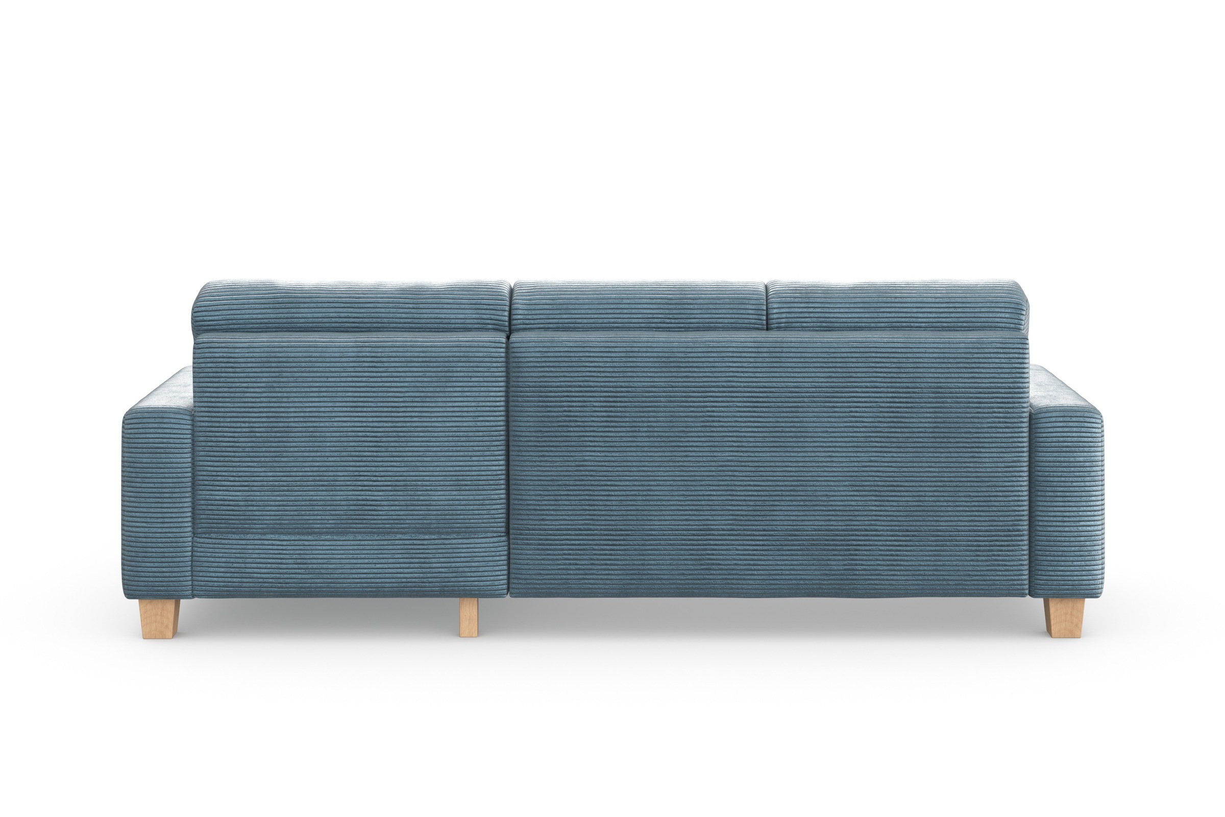 OTTO home Ecksofa »Summer L-Form« mit Recamiere, mit oder ohne Schlaffunktion und Bettkasten, Cord-Bezug