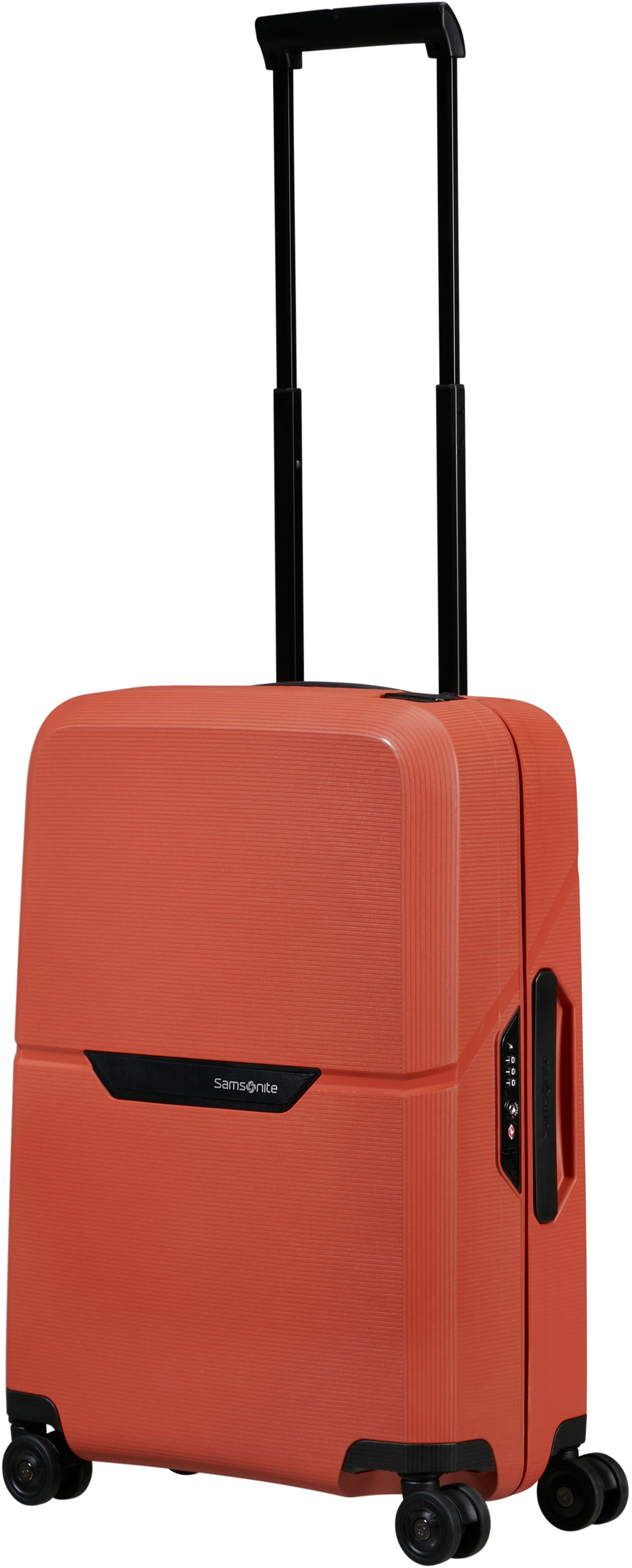 Samsonite Hartschalen-Trolley »MAGNUM ECO, verschiedene Größen und Farben«, 4 Rollen, Reisekoffer Trolley Aufgabegepäck TSA-Zahlenschloss Made in Europe