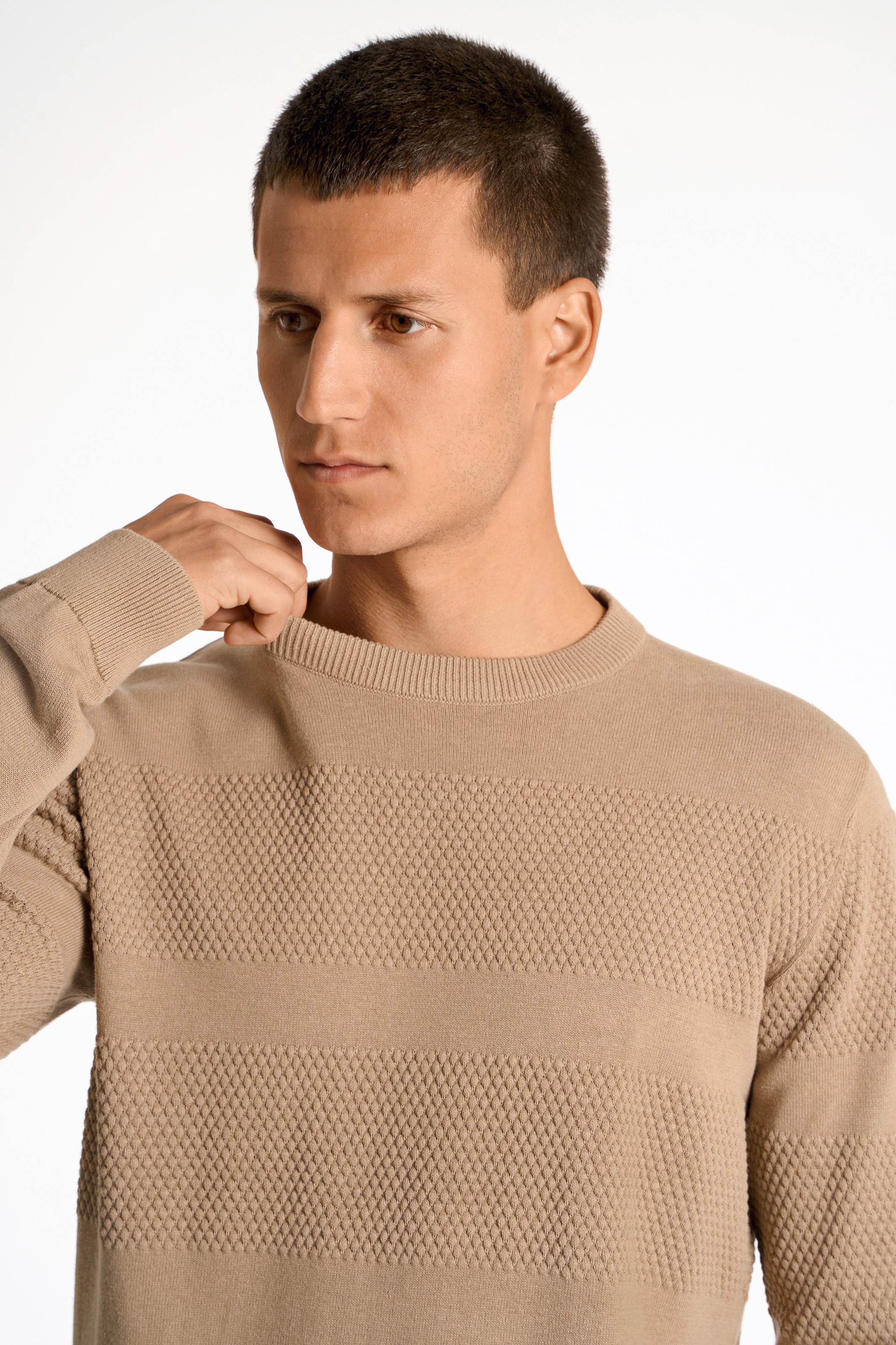 LINDBERGH Strickpullover, mit Struktur