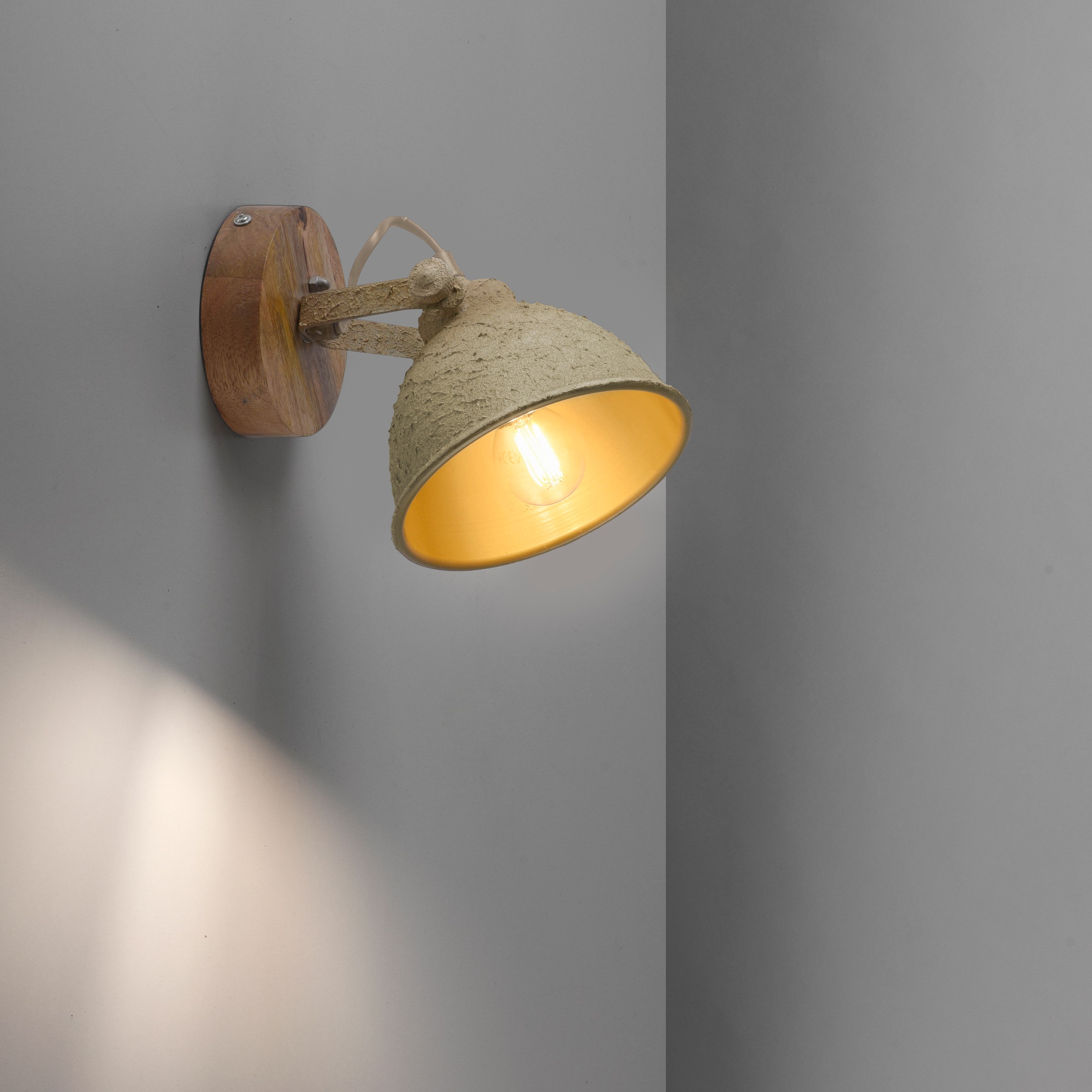 JUST LIGHT Wandleuchte »SAMIA« E14 1 Stk. ExklusiveE14