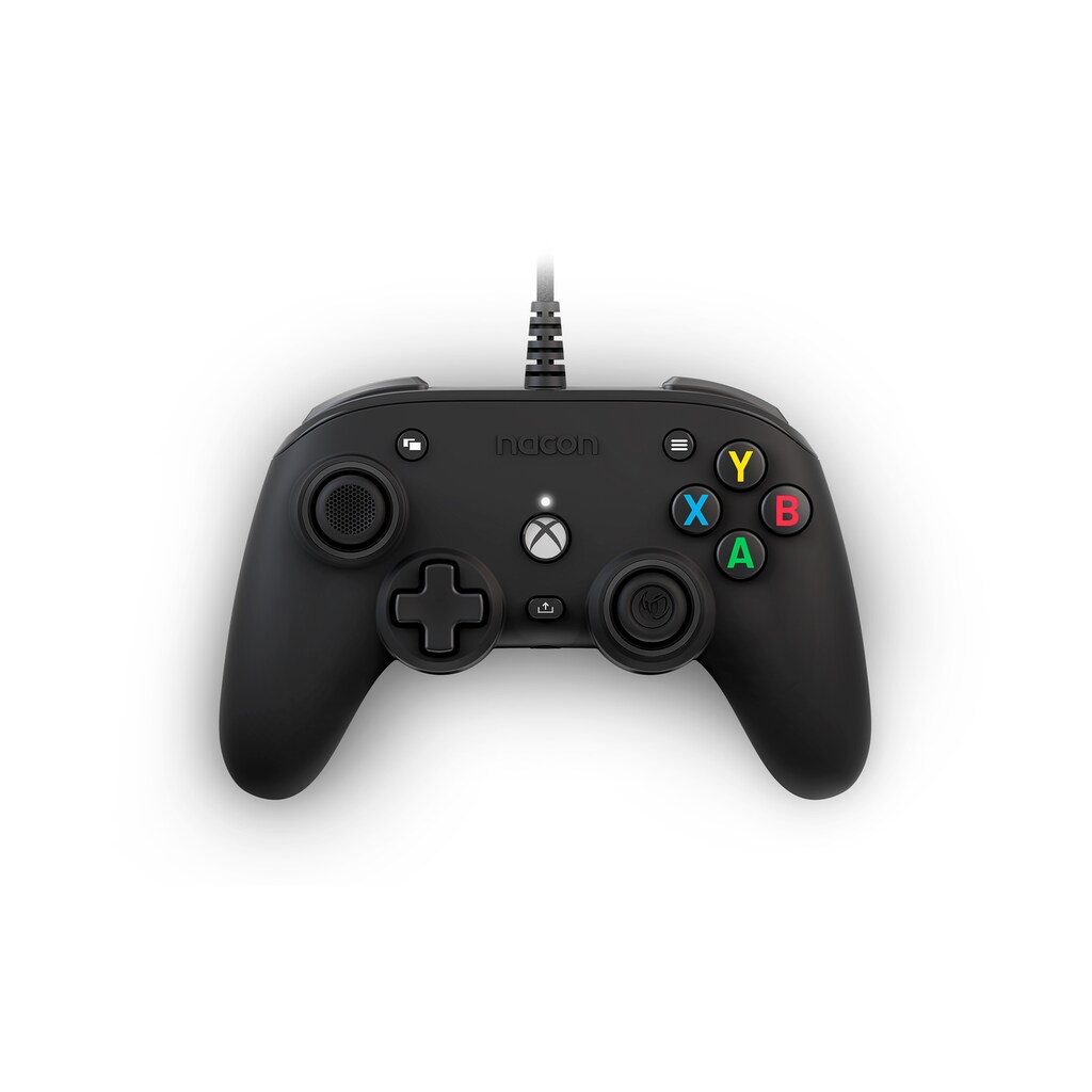 nacon Gaming-Controller »Nacon NA005189 Xbox Compact Controller PRO, kabelgebunden, USB«, schwarz