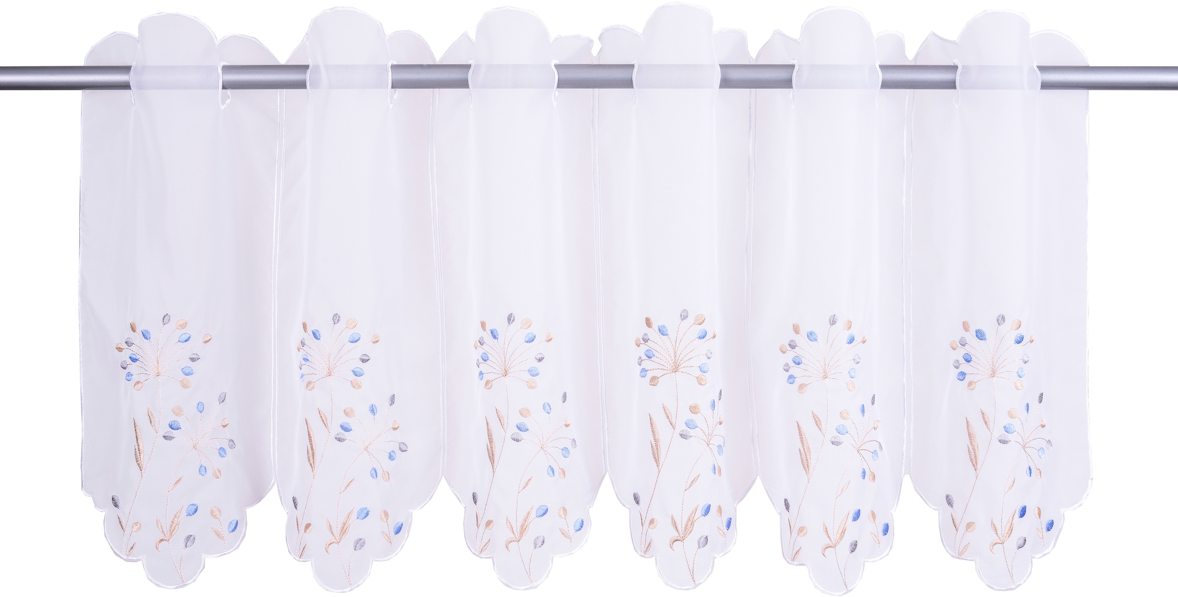 Home affaire Scheibengardine »Maarle« Durchzuglöcher 1 Stk. tlg.