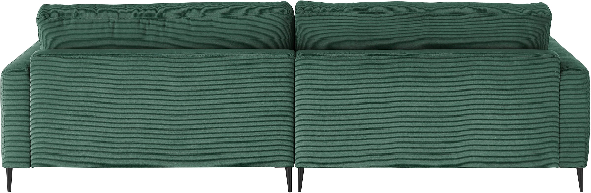 INOSIGN Ecksofa »Downtown, B/T/H: 272/190/84 cm L-Form«, weicher Sitzkomfort auch in Cord und Bouclé, incl. Zierkissen