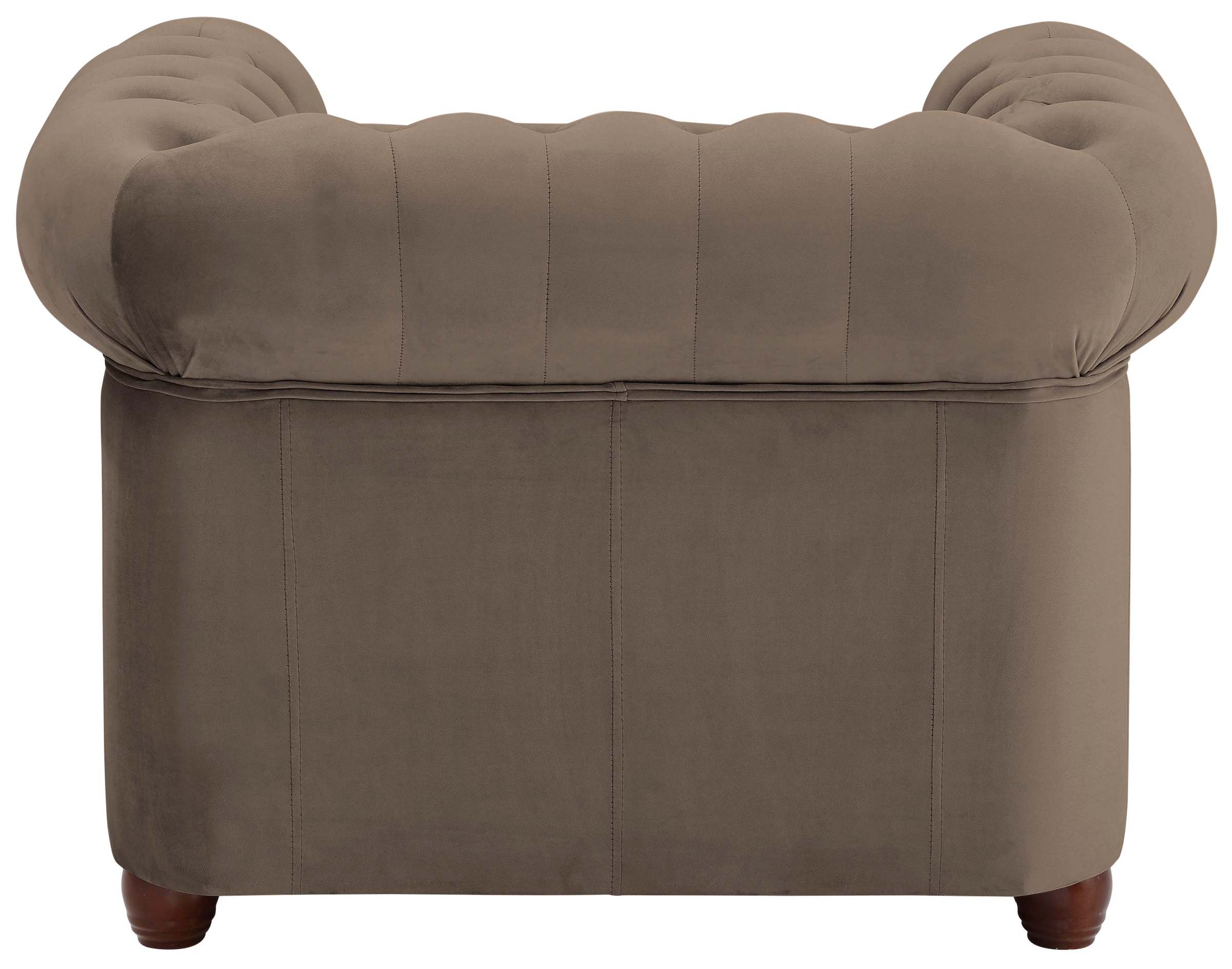 Home affaire Chesterfield-Sessel »New Castle Sessel«, hochwertige Knopfheftung, B/T/H: 104/86/72 cm