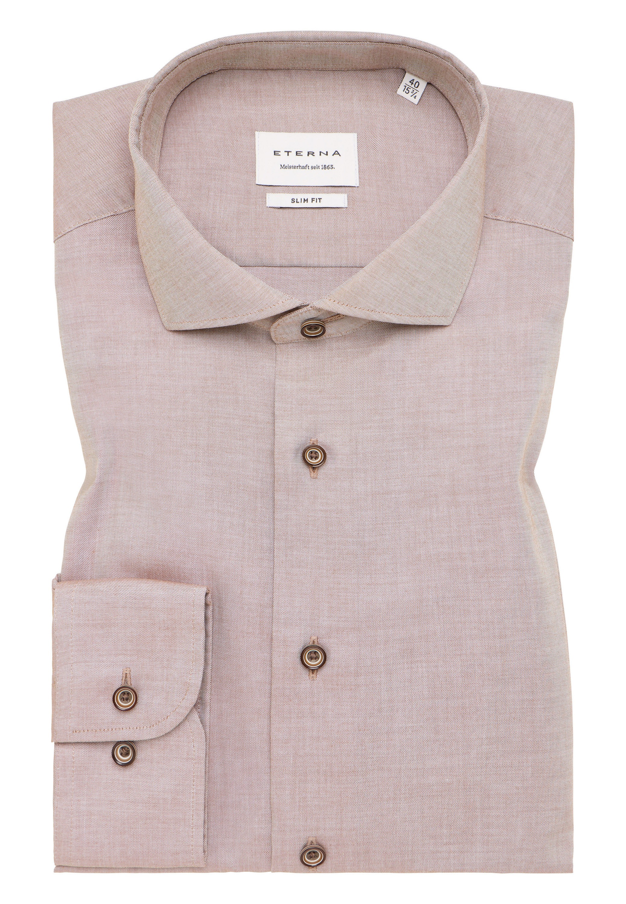 Eterna Langarmhemd »SLIM FIT«, NON IRON (bügelfrei)