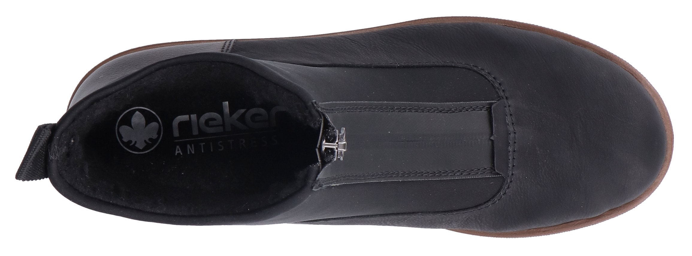 Rieker Winterstiefelette, Winterboots, Ankleboots, Stiefelette, Plateausohle, mit Warmfutter