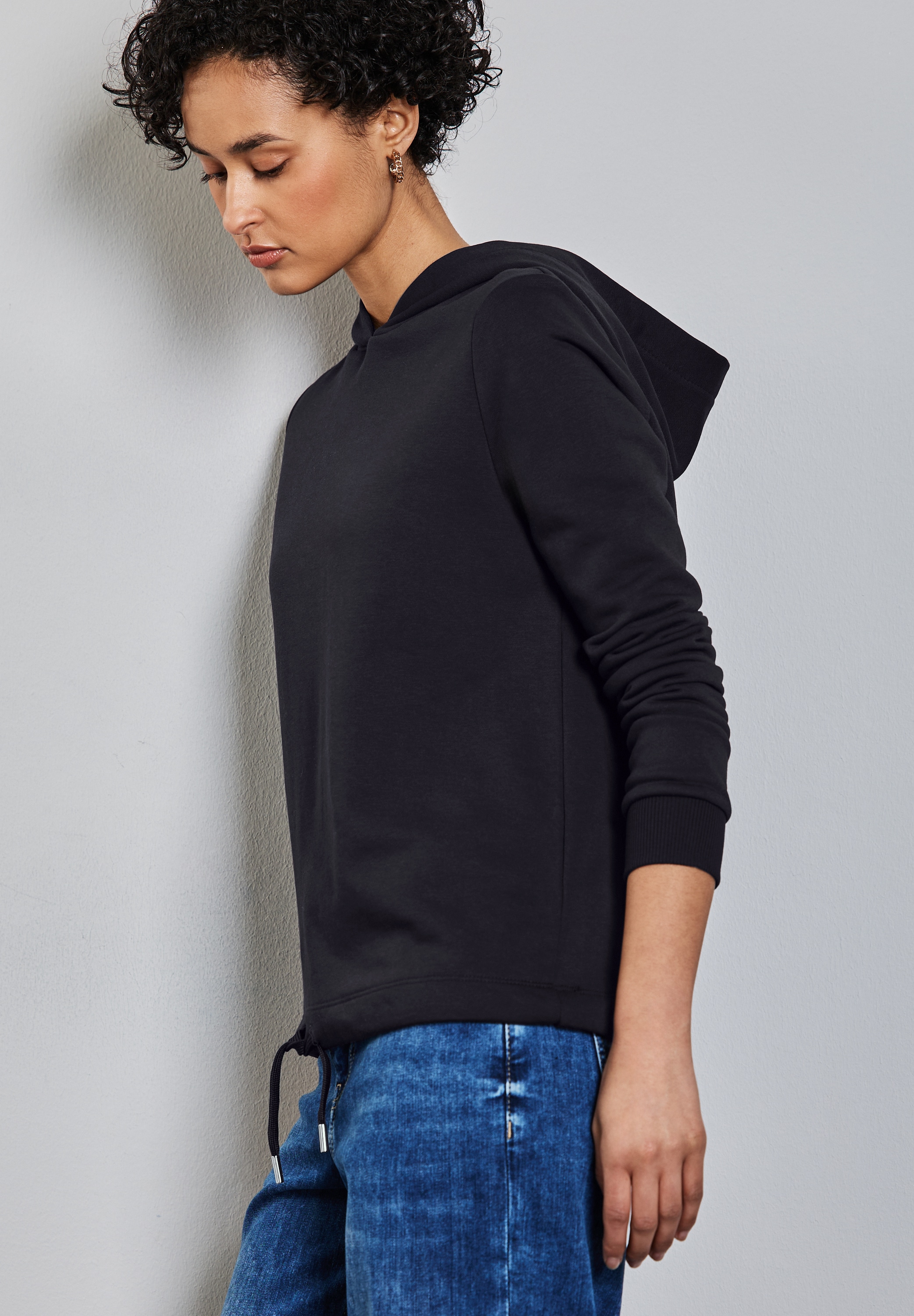STREET ONE Hoodie, mit Kapuze