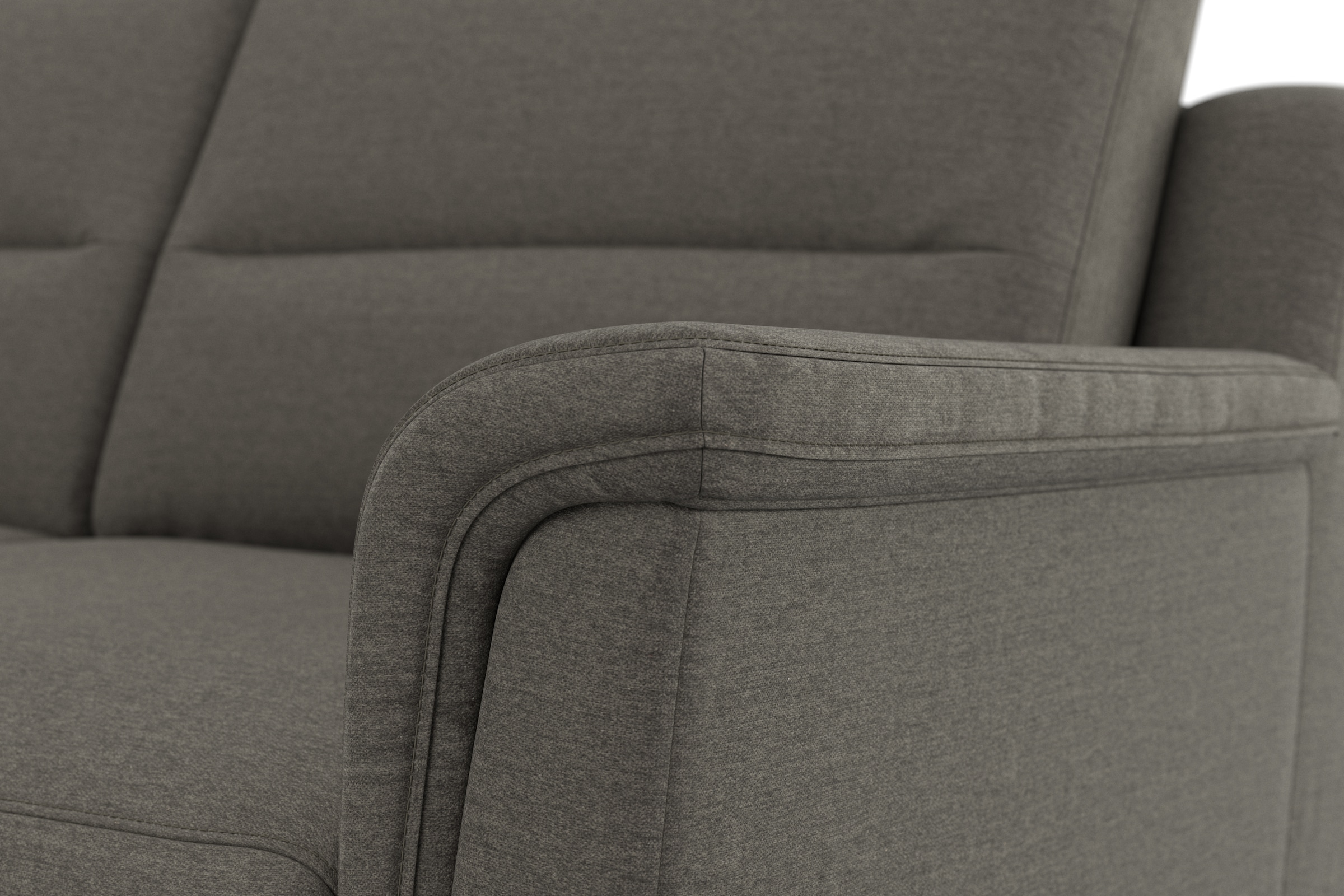 sit&more Ecksofa »Farö L-Form« inklusive Federkern, wahlweise mit Bettfunktion und Bettkasten