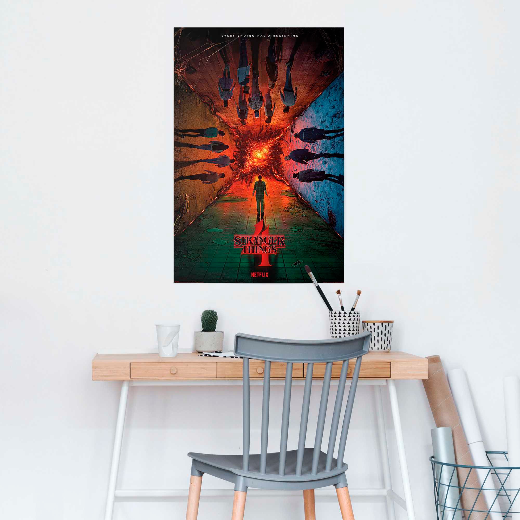 Reinders! Poster »Stranger Things - every ending has a beginning«