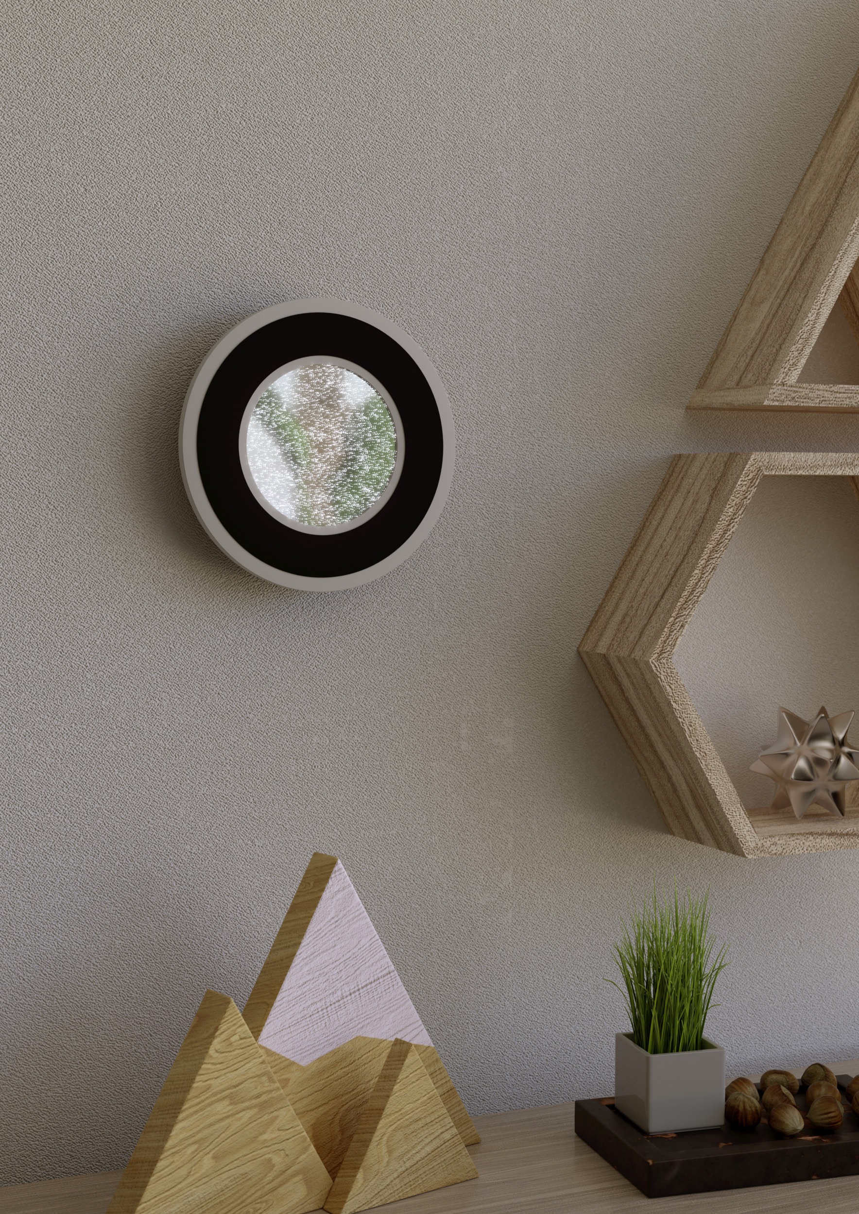 EGLO Wandleuchte »MACCHIONI Wandlampe - Stahl, Kunststoff - LED - 12W - IP20« LED-Modul 1 Stk. Neutralweiß Wandstrahler, Wandspot, Wohnzimmer, Flur, Ø20 x AL4,5 cm