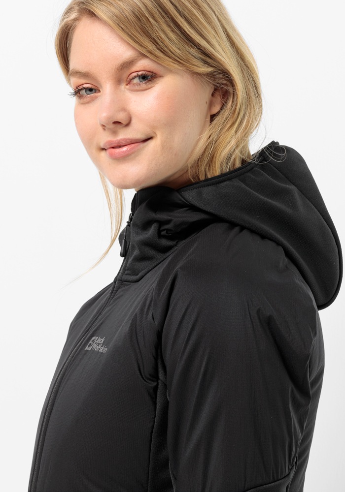 Jack Wolfskin Kapuzenfleecejacke »ALPGRAT PRO INS FZ W« mit Kapuze