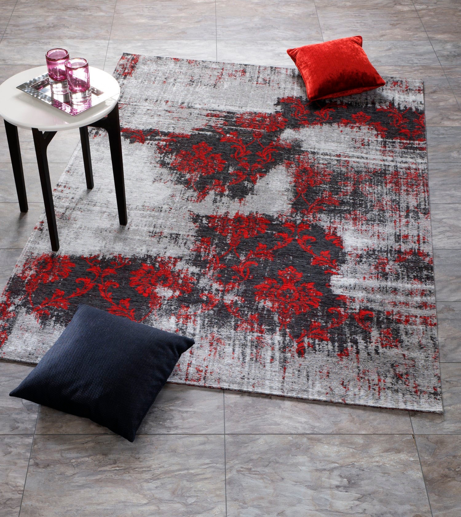 OCI DIE TEPPICHMARKE Teppich »Diana Melody«, rechteckig, 5 mm Höhe, Flachgewebe, Wohnzimmer