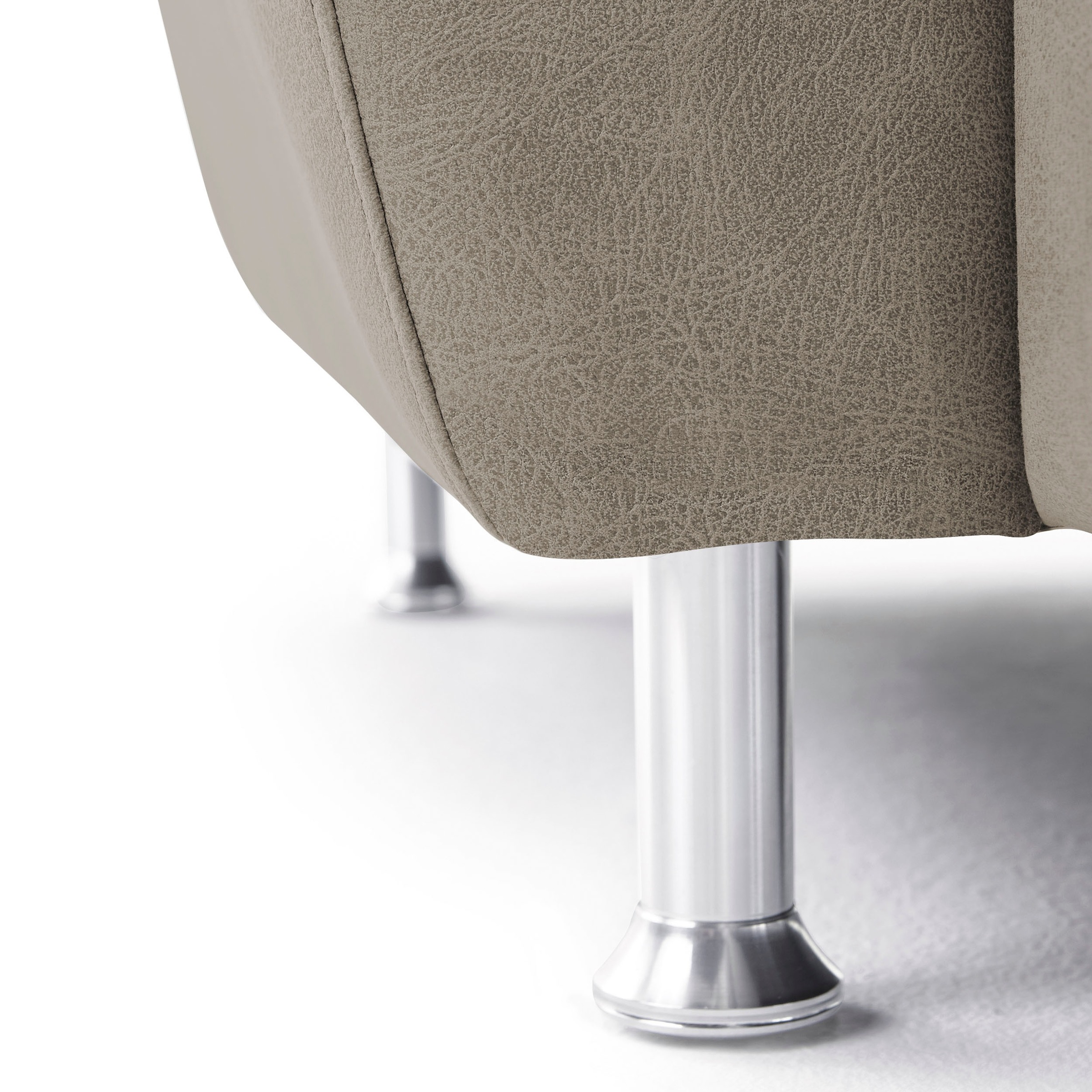 CALIZZA INTERIORS Ecksofa »Onyx L-Form«, Recamiere links oder rechts, wahlweise mit Bettfunktion, Breite 270 cm