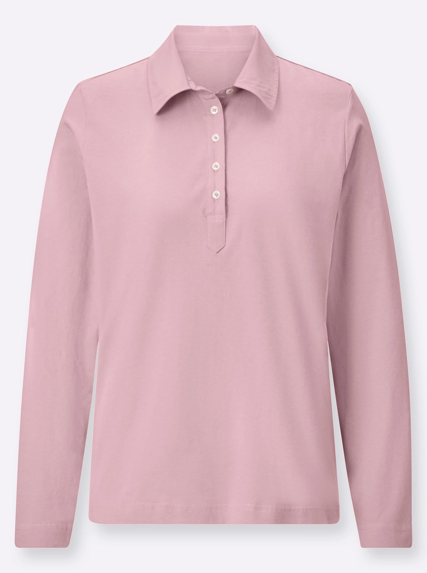 Casual Looks Langarm-Poloshirt »Poloshirt«, (1 tlg.)