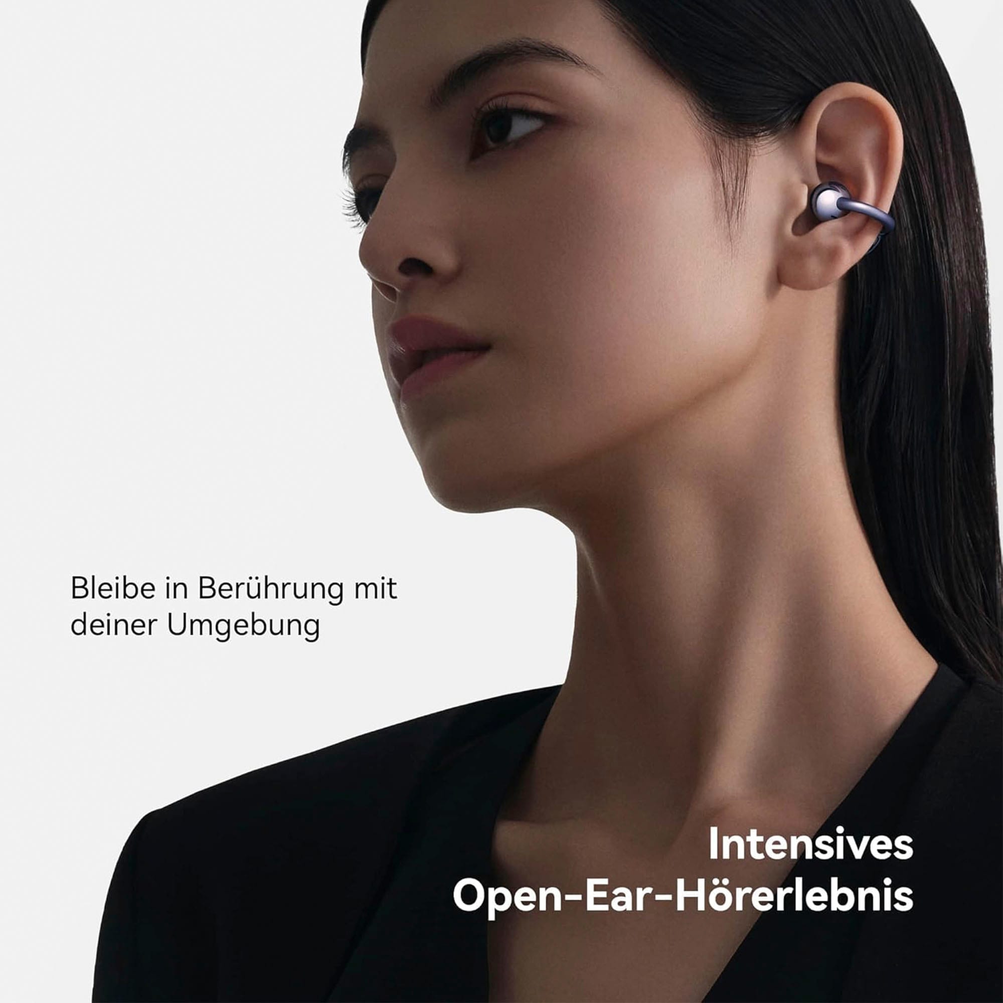 Huawei wireless In-Ear-Kopfhörer »FreeClip«, A2DP Bluetooth, Noise-Cancelling, in neuartigem Kugeldesign, Bluetooth 5.3 und Rauschminderung