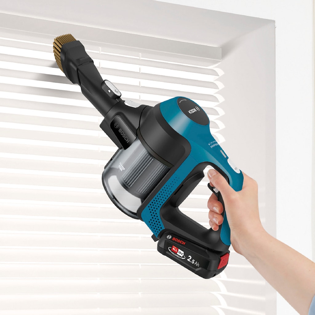 BOSCH Akku-Stielstaubsauger »Unlimited Serie 6, schwarz, BKS6111P«