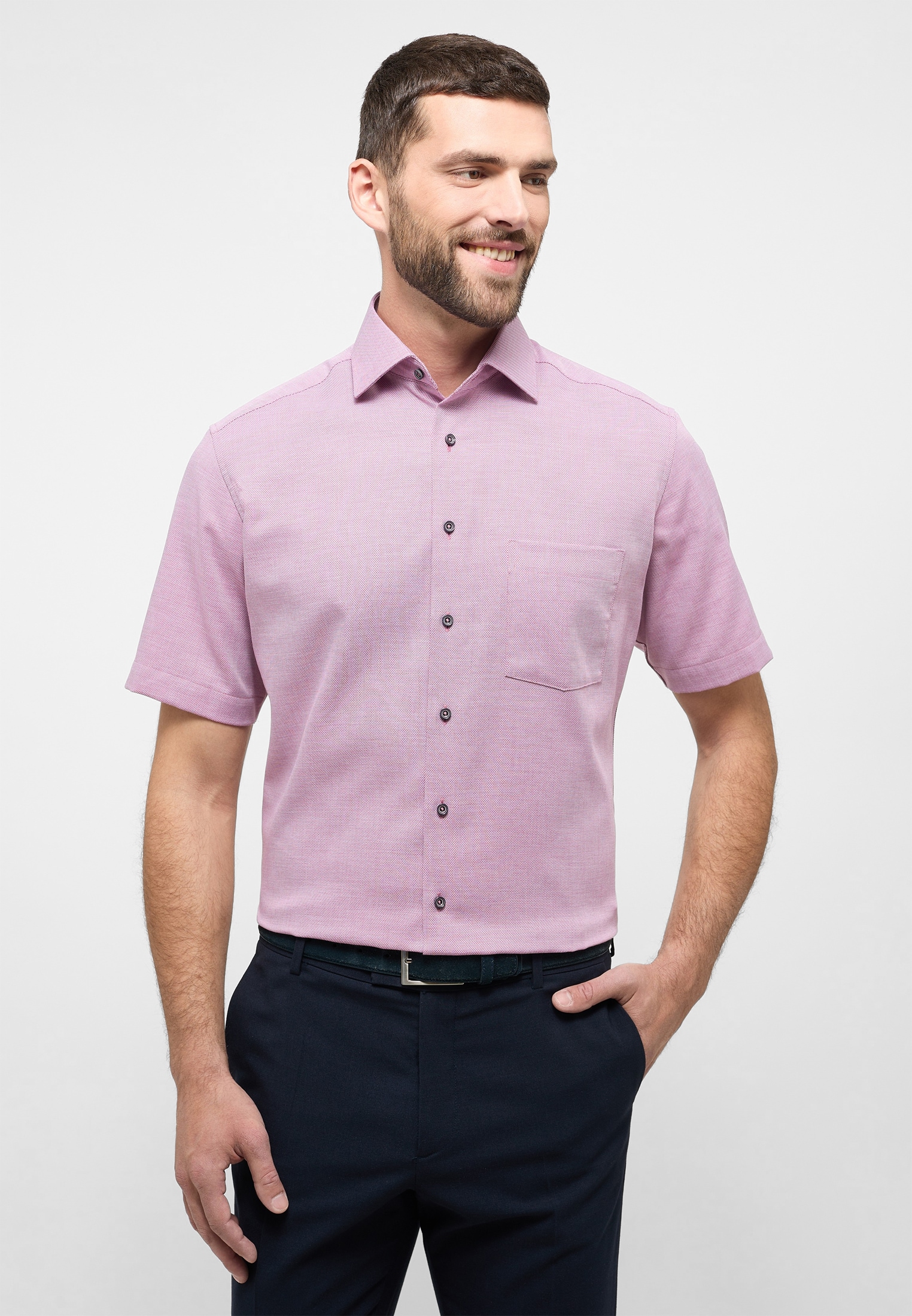 Eterna Kurzarmhemd »MODERN FIT« NON IRON (bügelfrei)