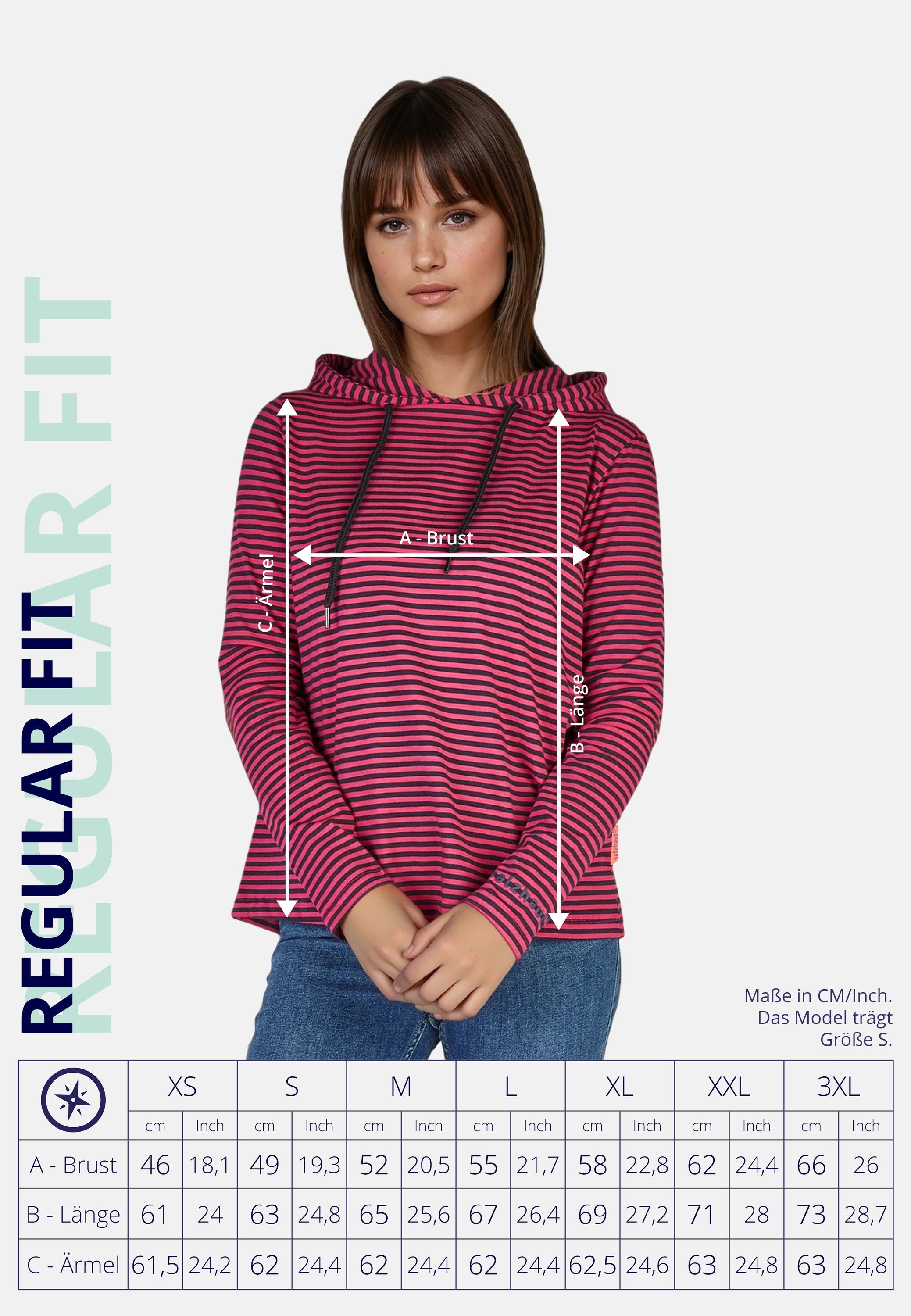 salzhaut T-Shirt »Longsleeve VATTING«