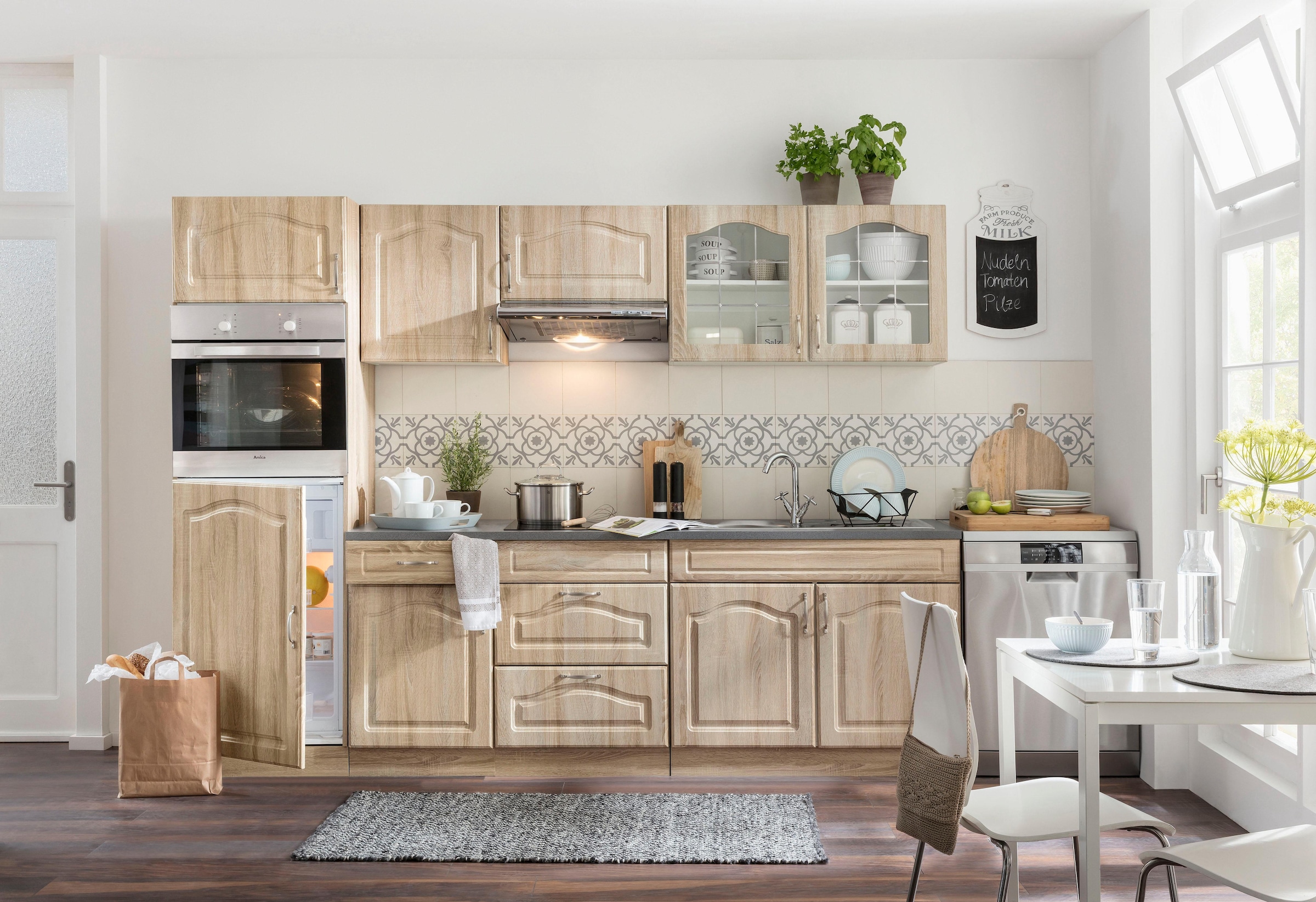 wiho Küchen Küchenzeile »Linz«, ohne E-Geräte, Breite 270 cm auf Raten  kaufen