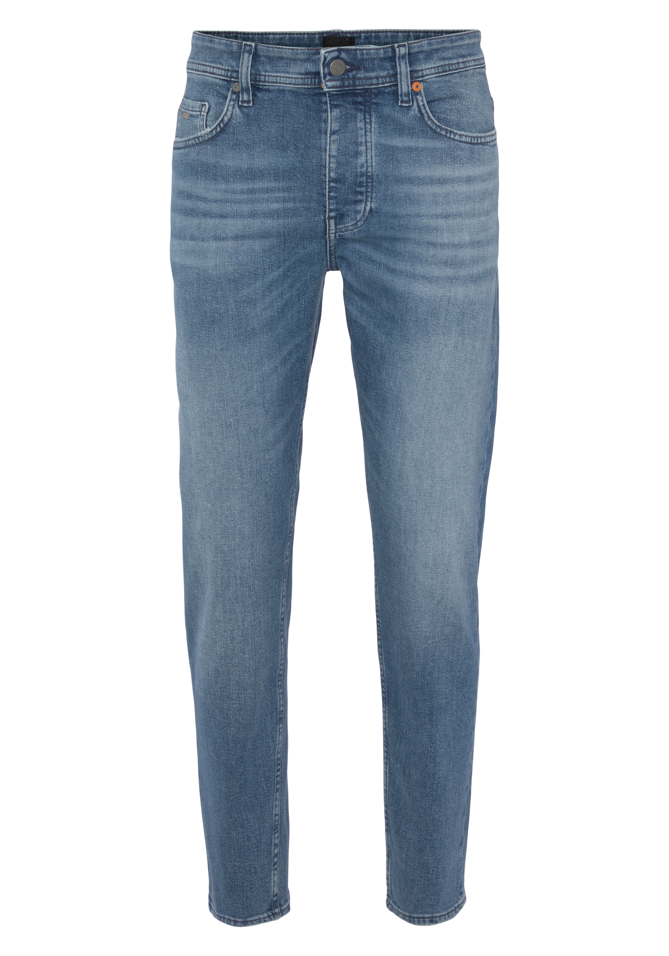 BOSS ORANGE Regular-fit-Jeans »Taber BC C«, mit Markenlabel