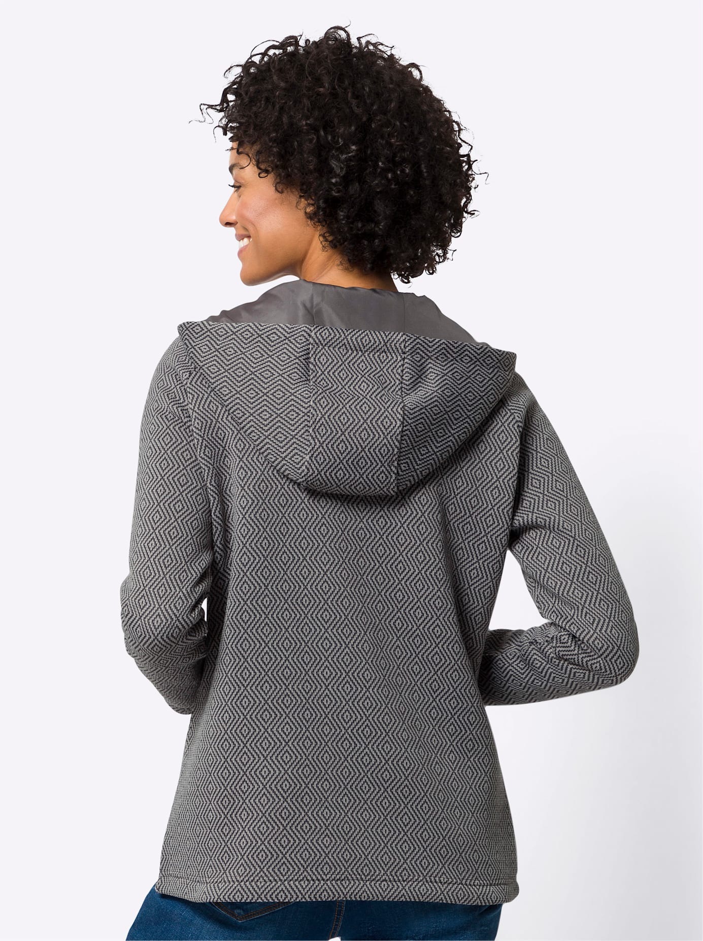 Classic Basics Langjacke, mit Kapuze