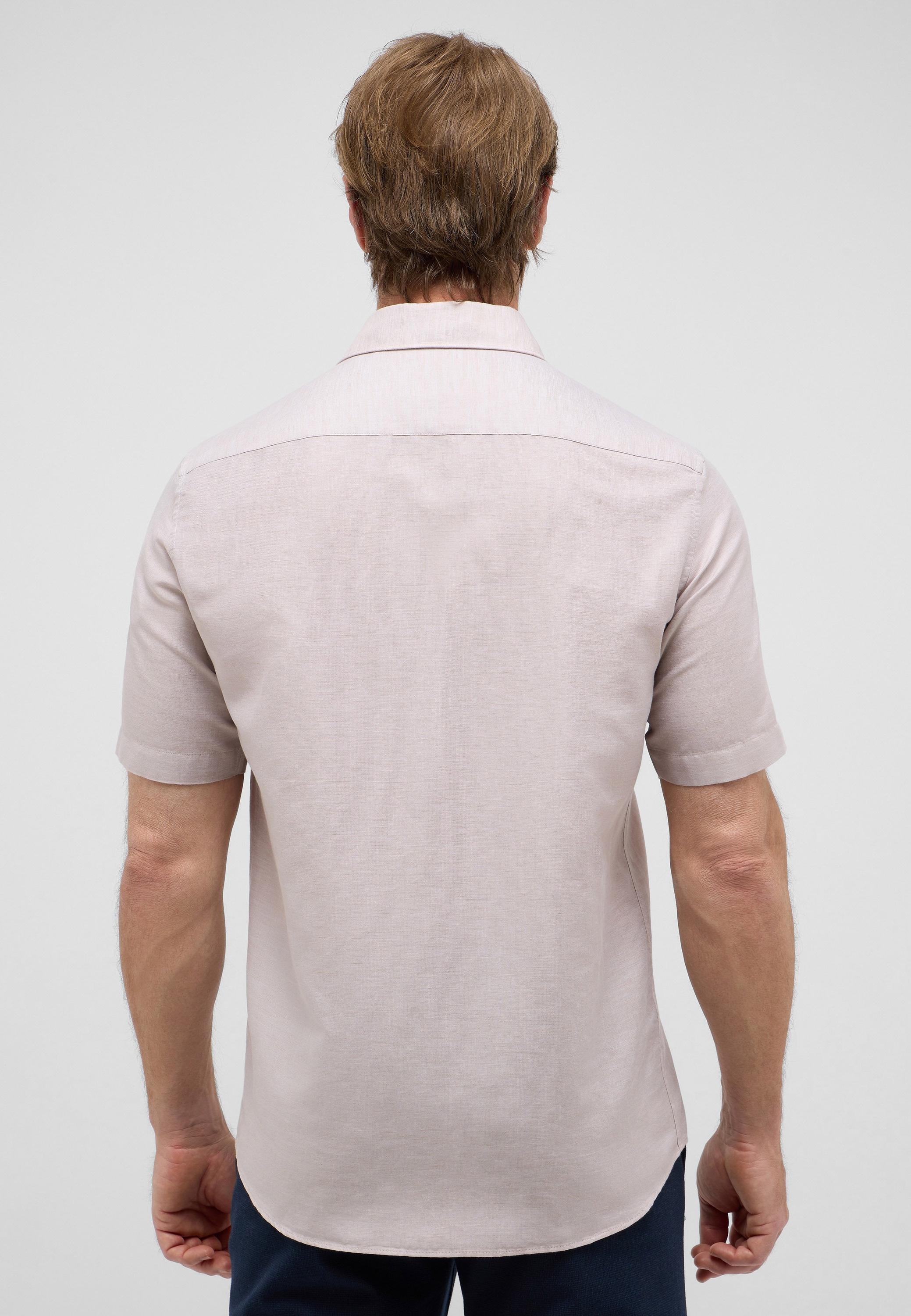 Eterna Kurzarmhemd »MODERN FIT« EASY IRON (bügelleicht)