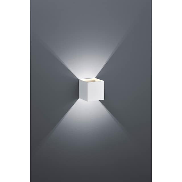 TRIO Leuchten LED Wandleuchte »Louis«, 1 flammig-flammig, LED Wandlampe  weiß mit up-and-down Beleuchtung online kaufen | mit 3 Jahren XXL Garantie