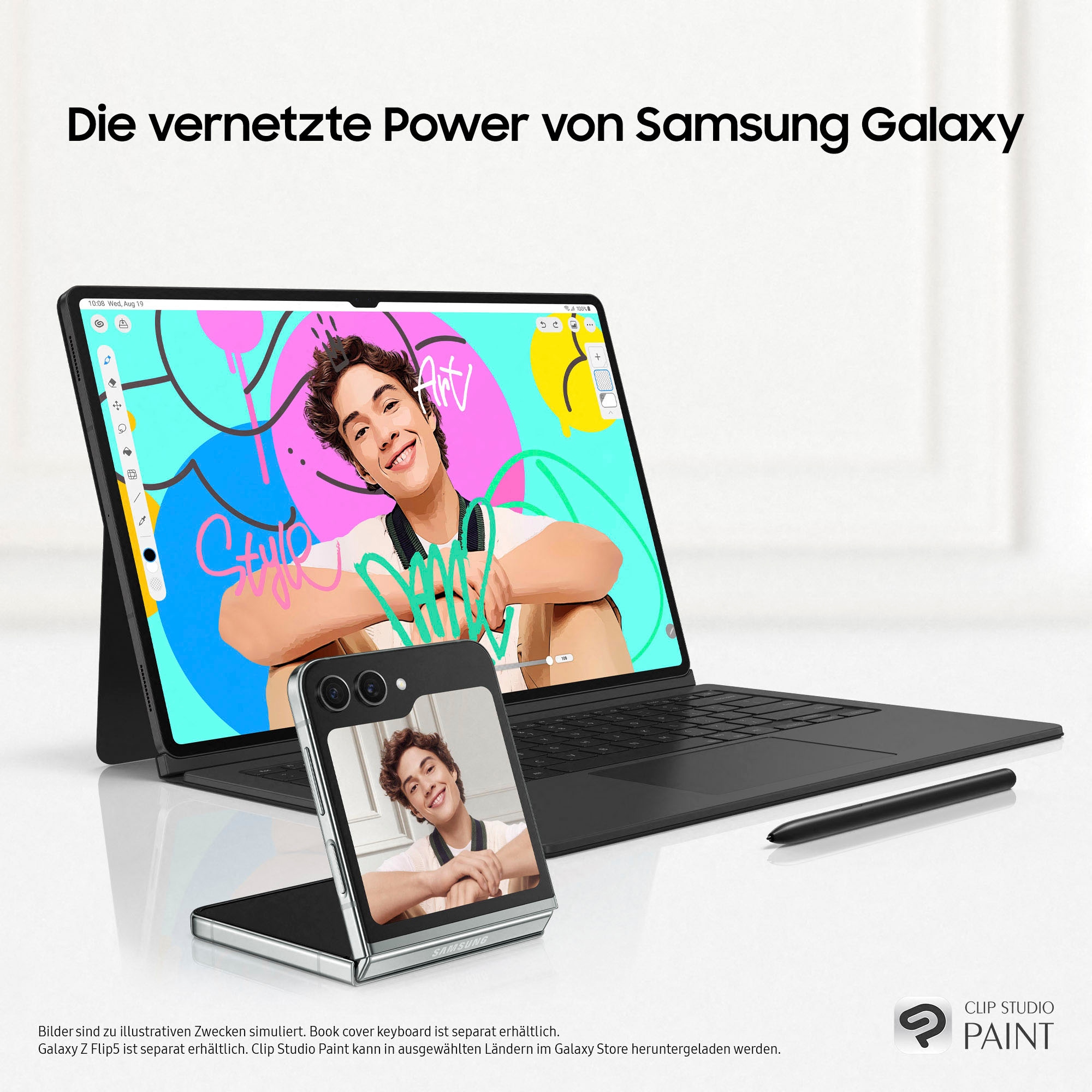 Samsung Tablet »Galaxy Tab S9 WiFi« (27,81 cm / 11 ″) Android 128 GB WQXGA AI-Funktionen)